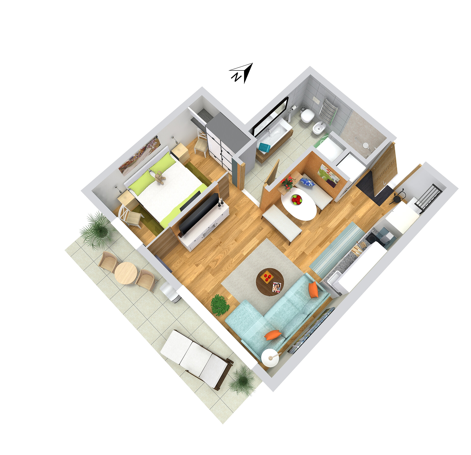 Apartment Bergzeit