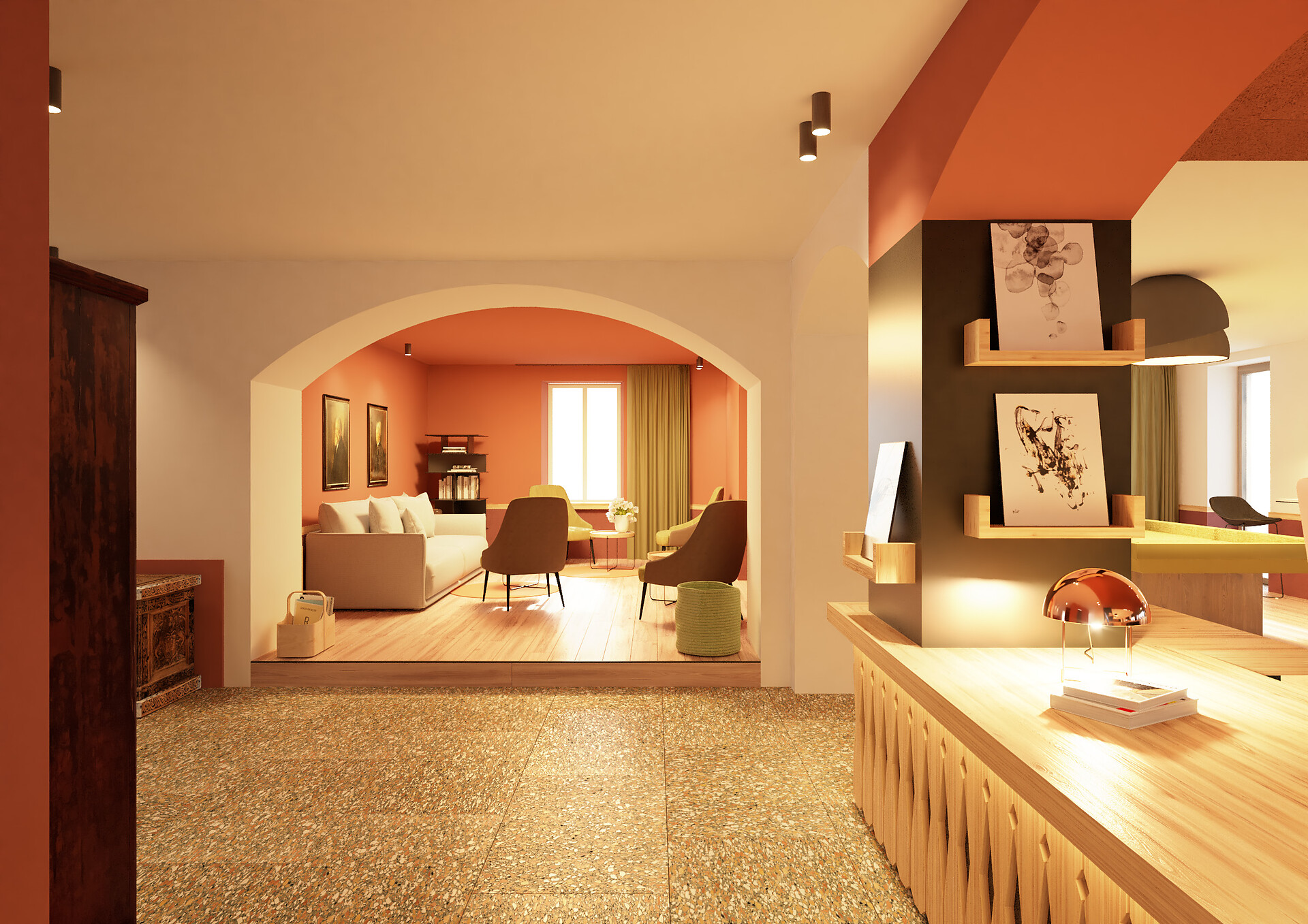 Bella Posta Hotel Lounge