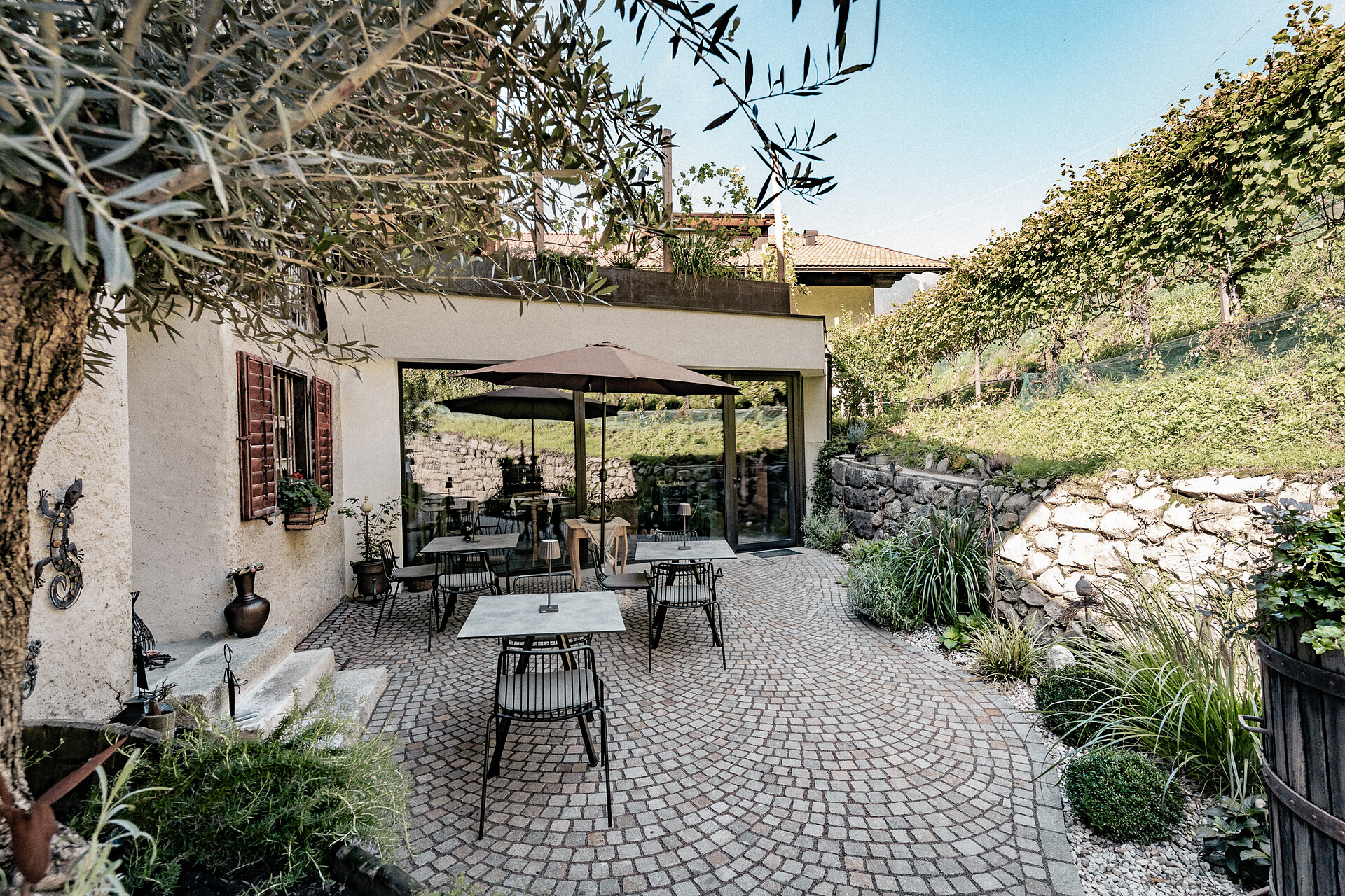 Mein Bäcksteinerhof in Meran