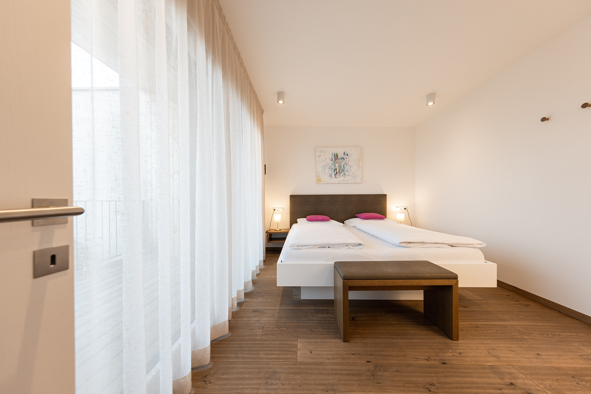 Comfortable bedrooms in the apartment "aria"