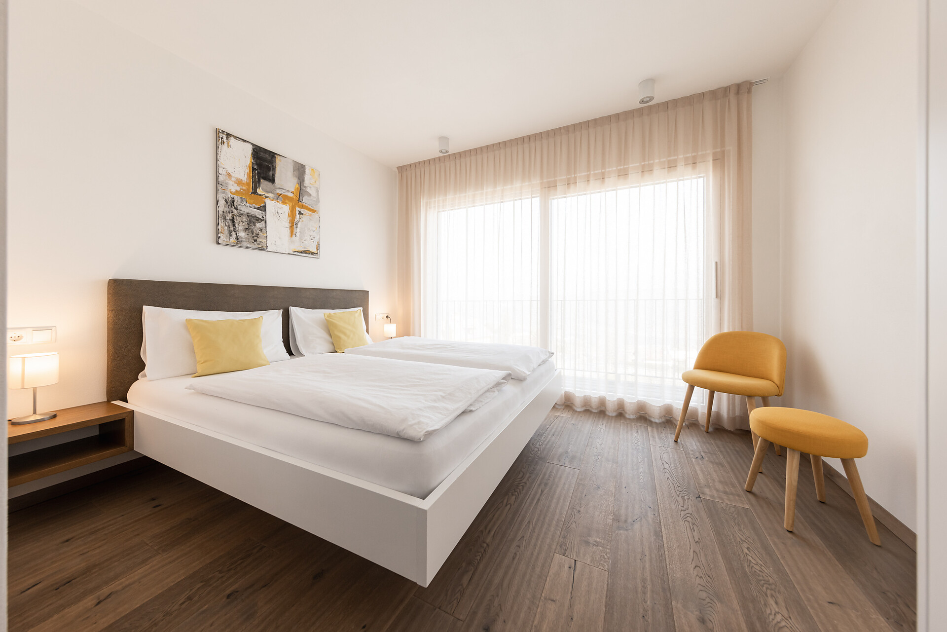 Comfortable bedrooms in the apartment "löm"