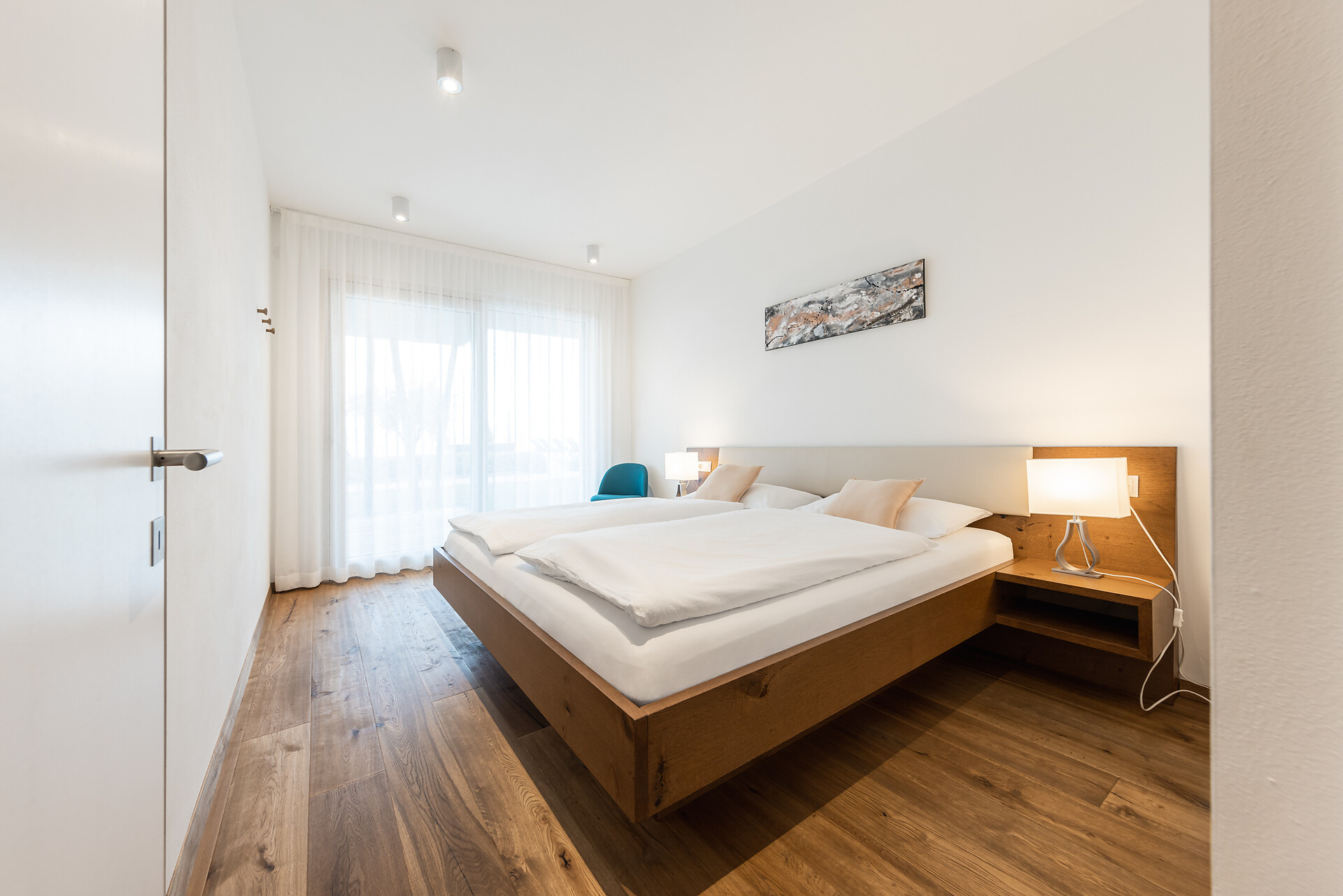 Comfortable bedrooms with a stunning view in the apartment "tera"