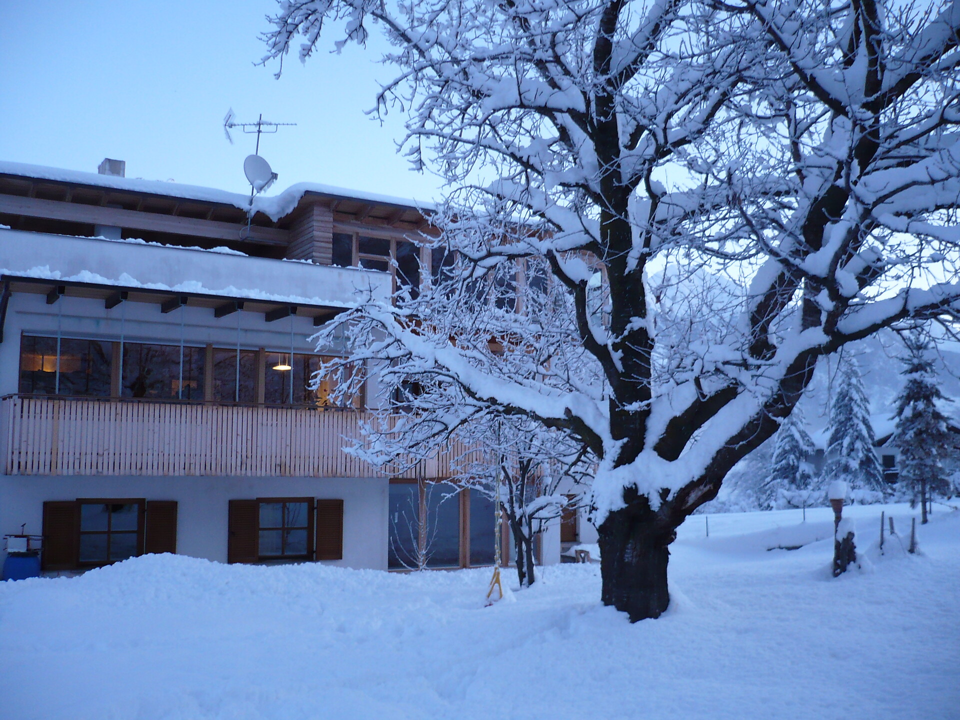 Brunnentalhof nel inverno