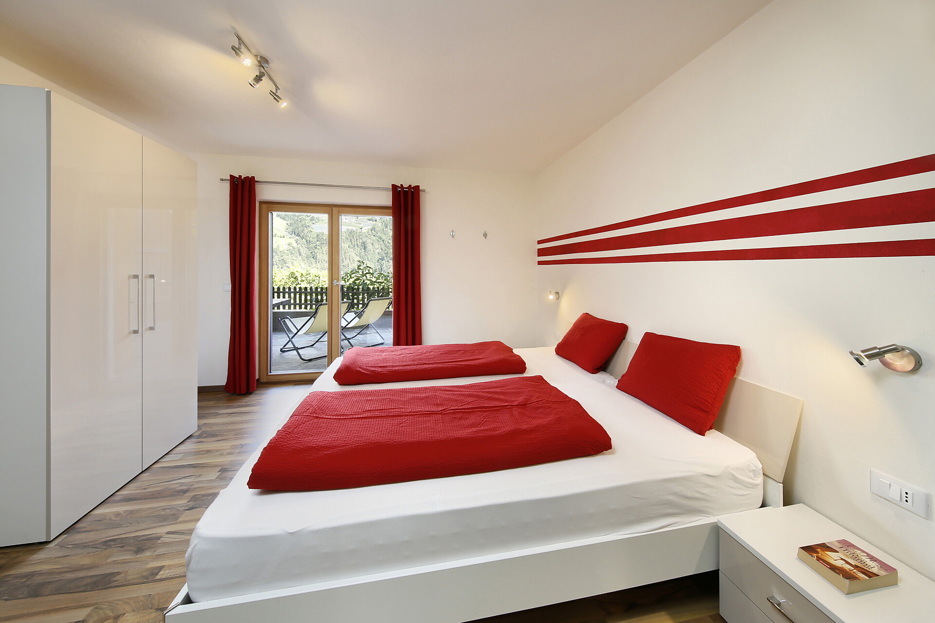 Schlafzimmer Weinrebe