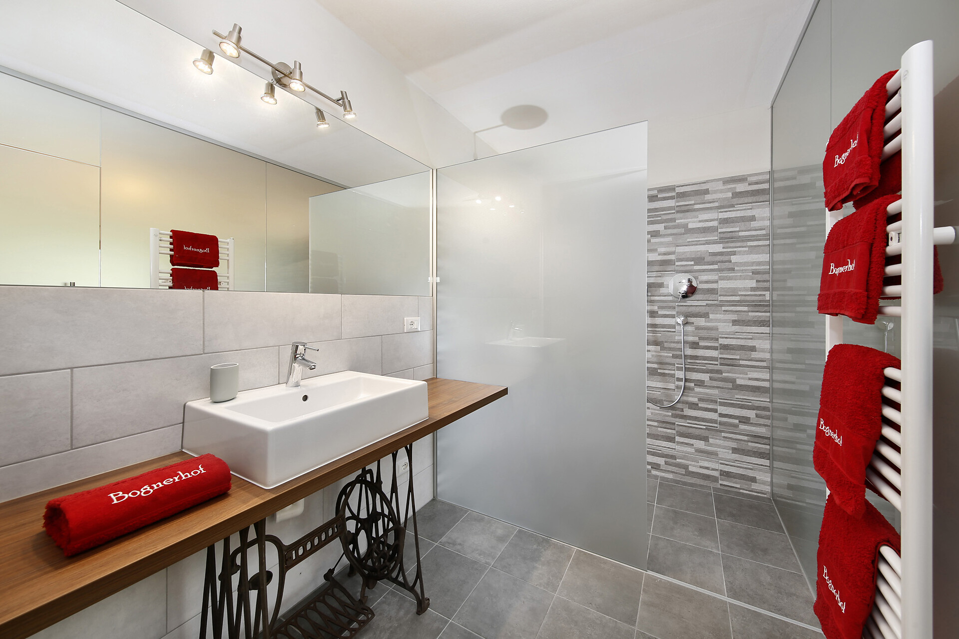 Badezimmer Weinrebe