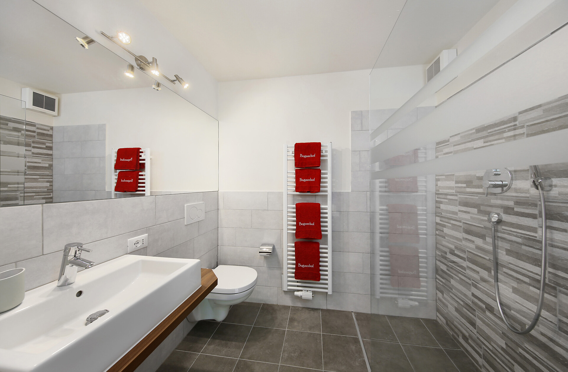 Badezimmer Weinrebe