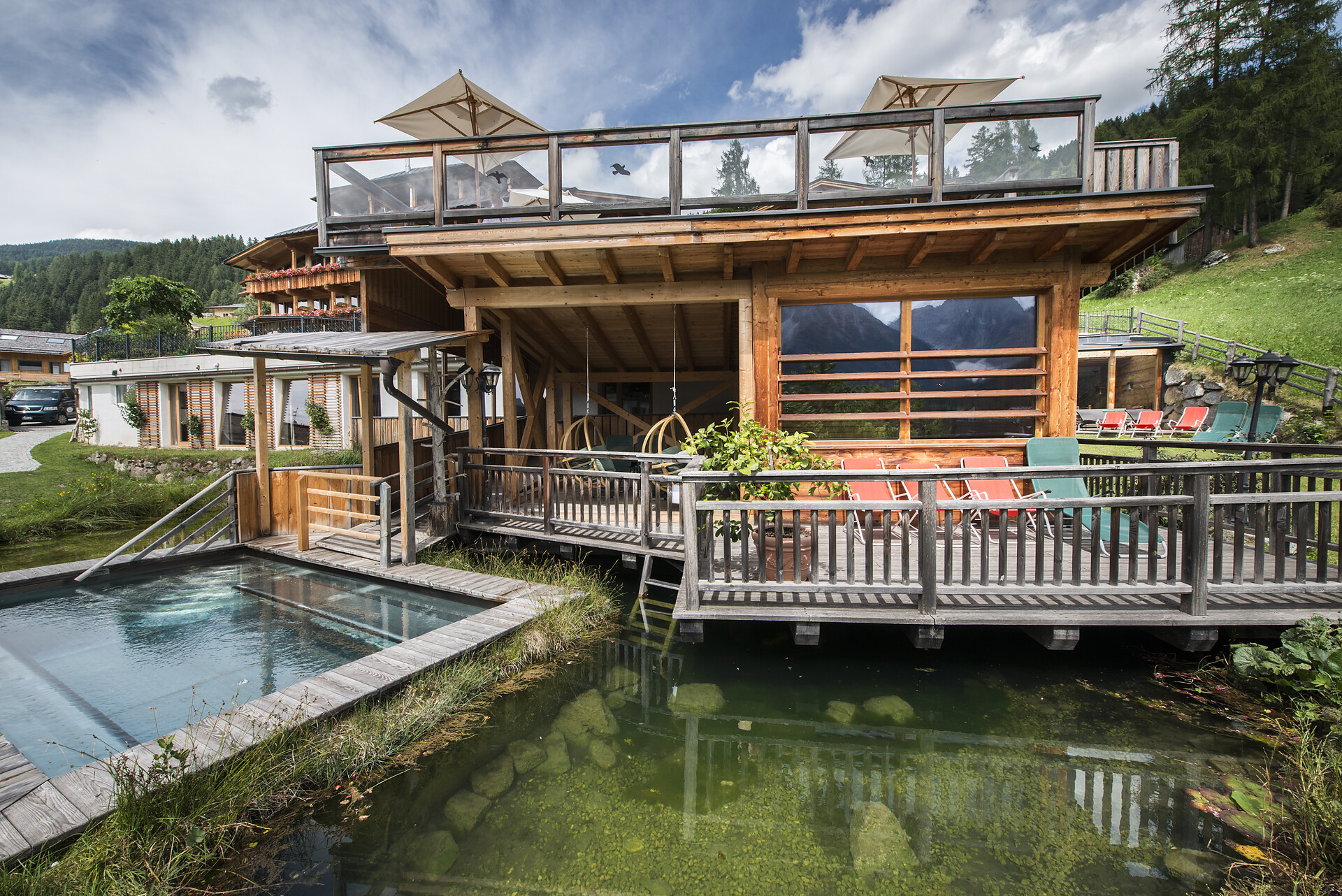 Berghotel wellness area
