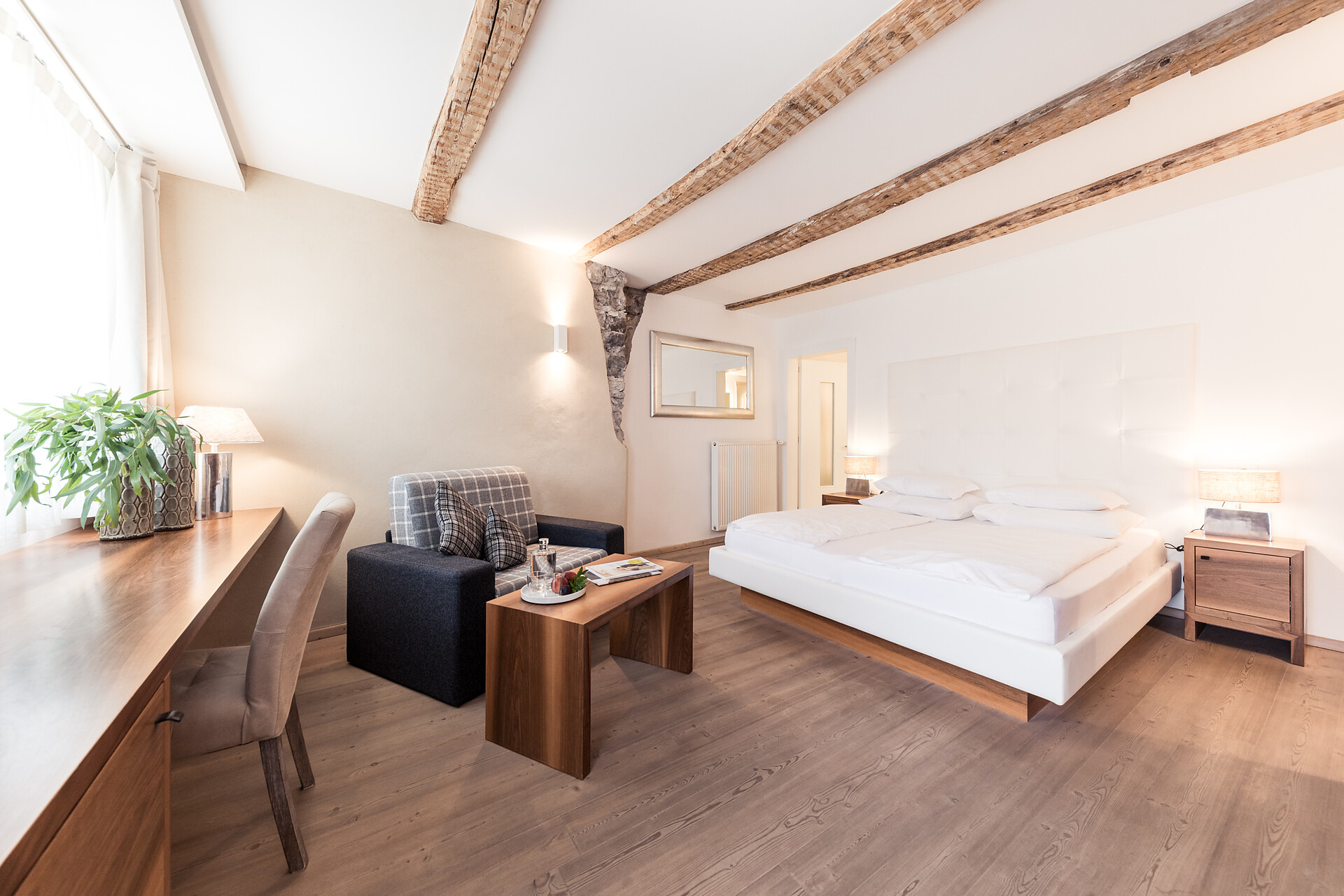 Rose double room with balcony