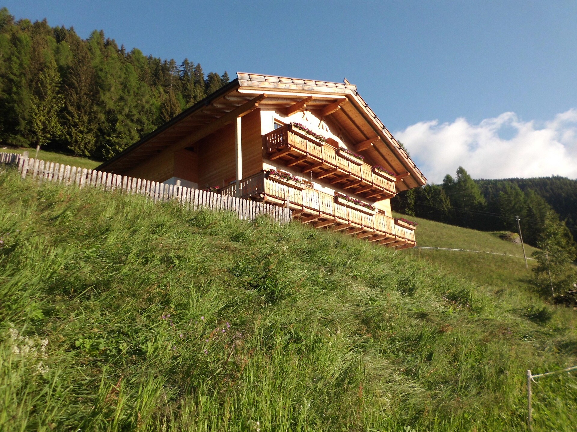 la nostra casa in estate