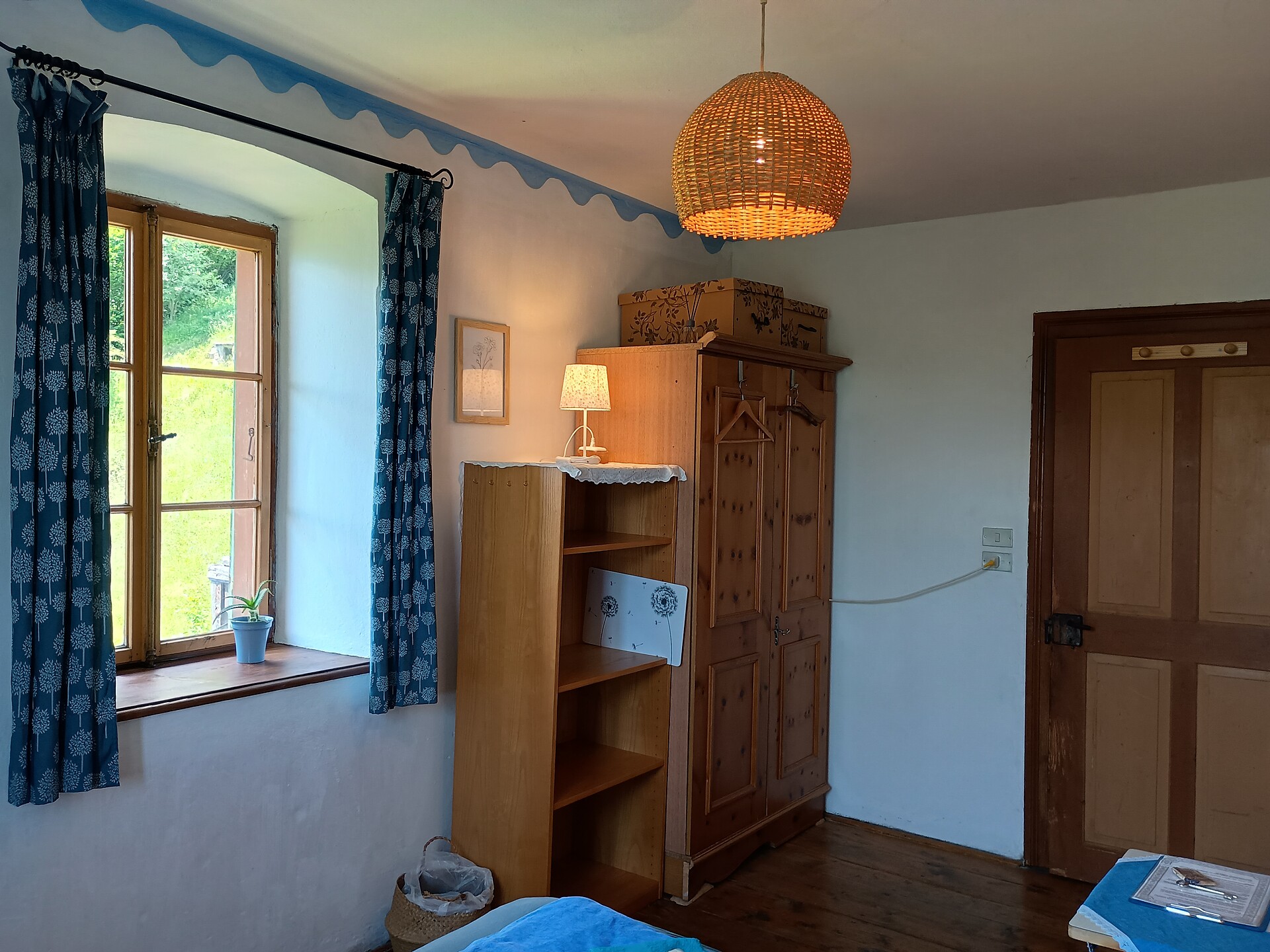 blaues Zimmer