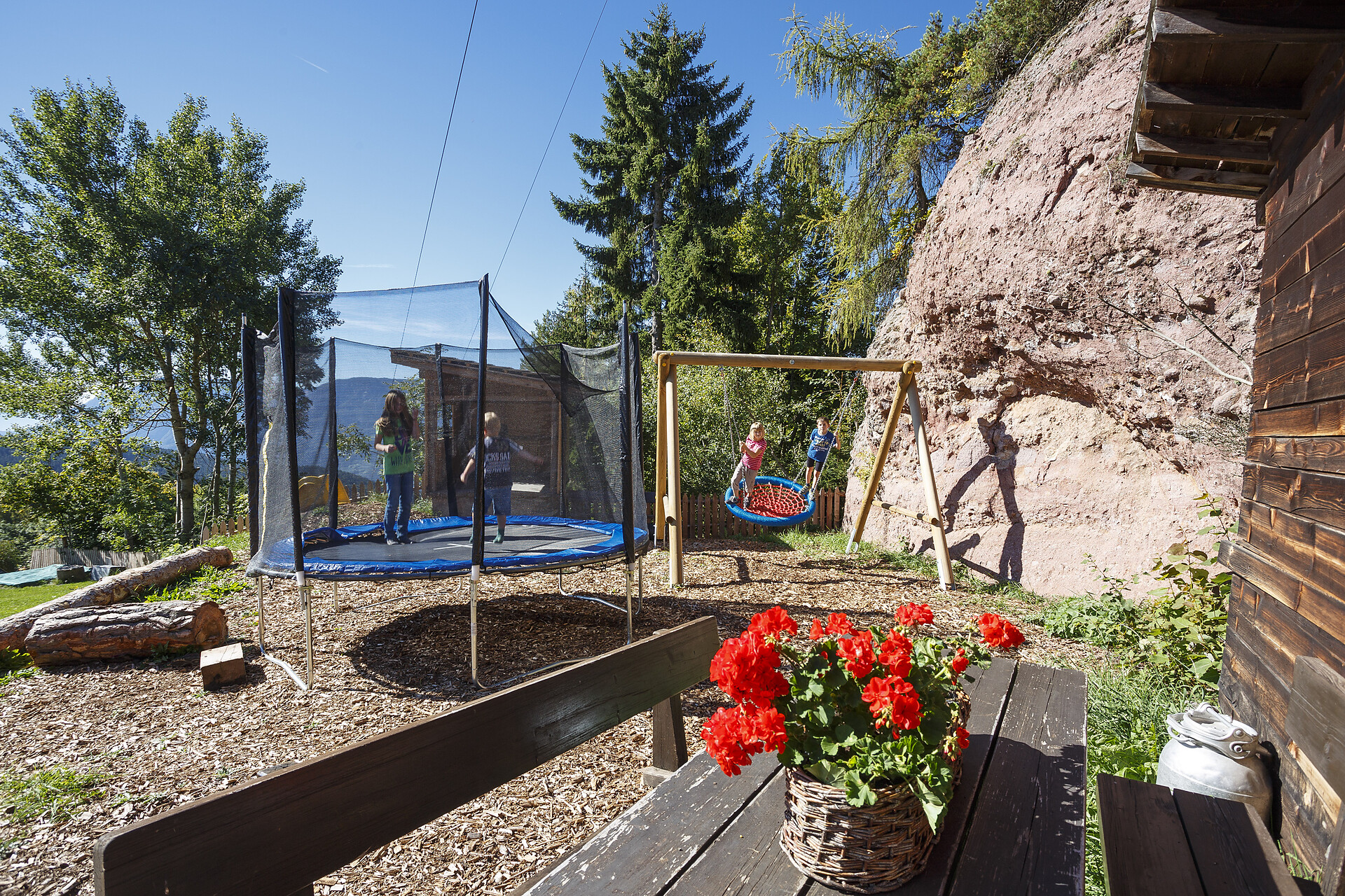 Fun for kids at the farm Beimstein