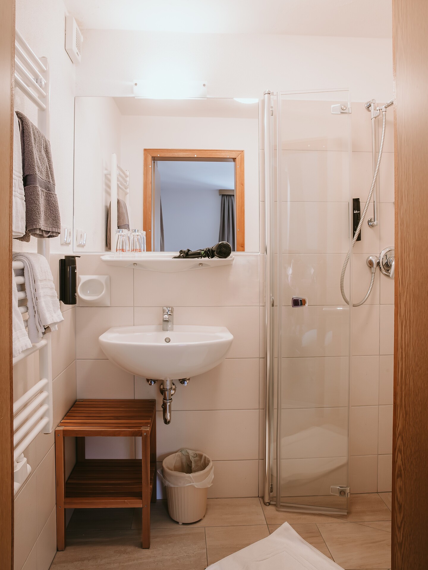 Bagno recentemente ristrutturato