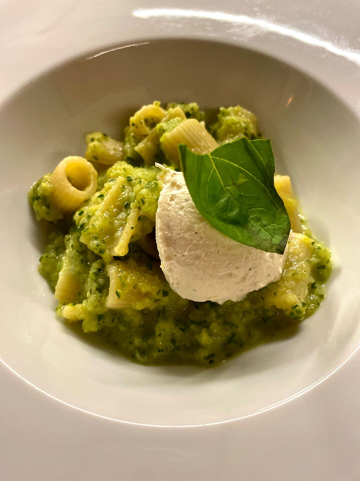Pasta dish starter