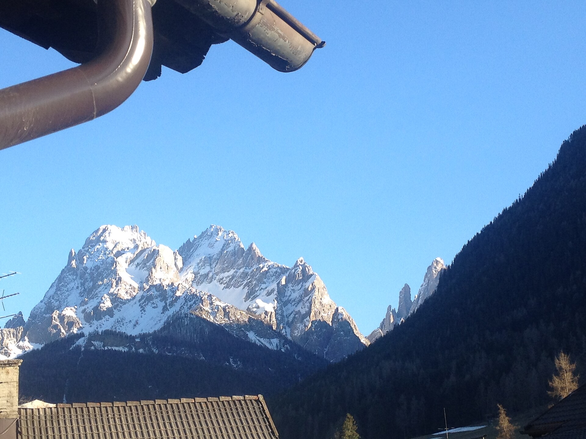 View from the balcony