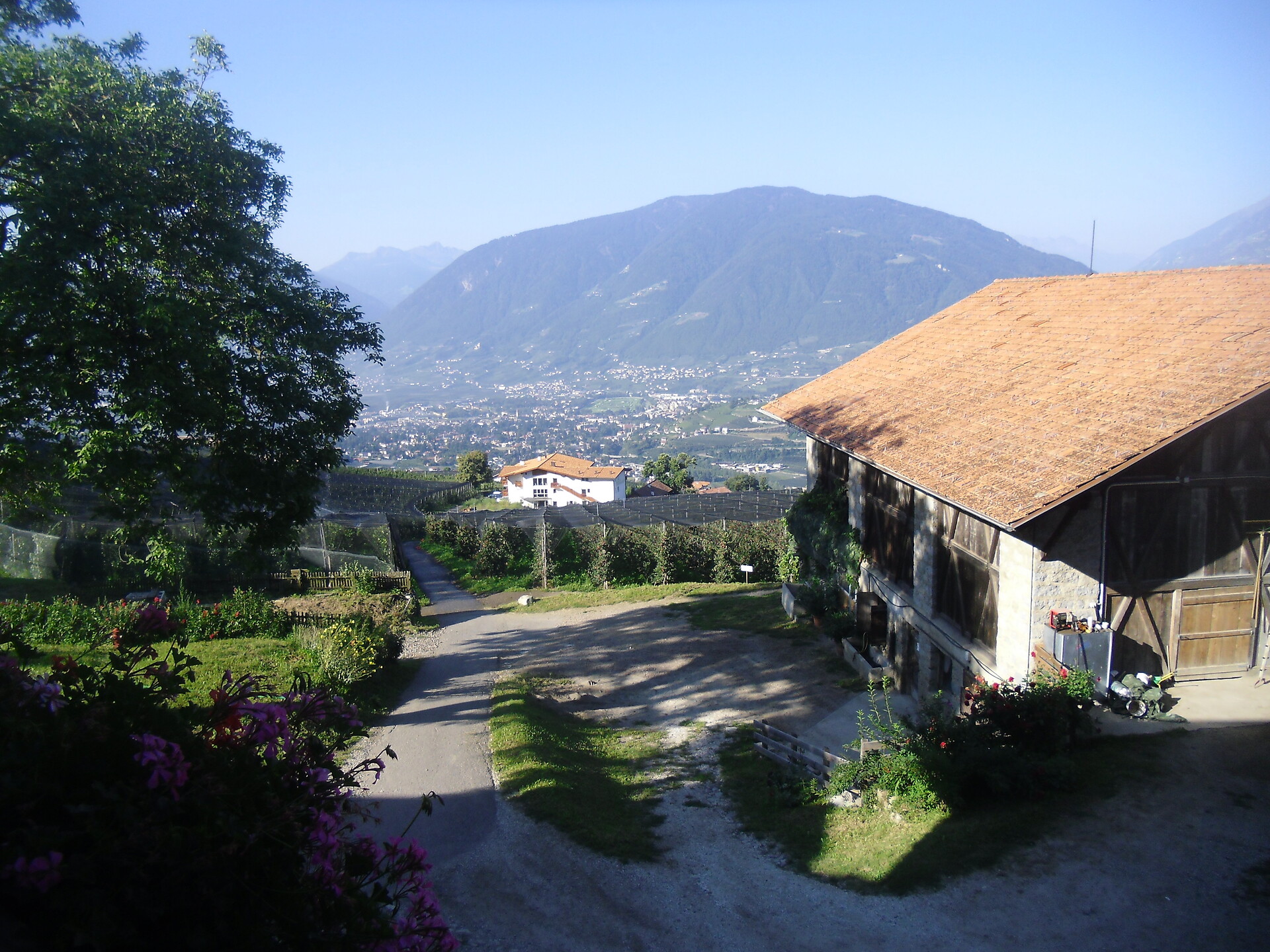 vista dalla vostra terrazza