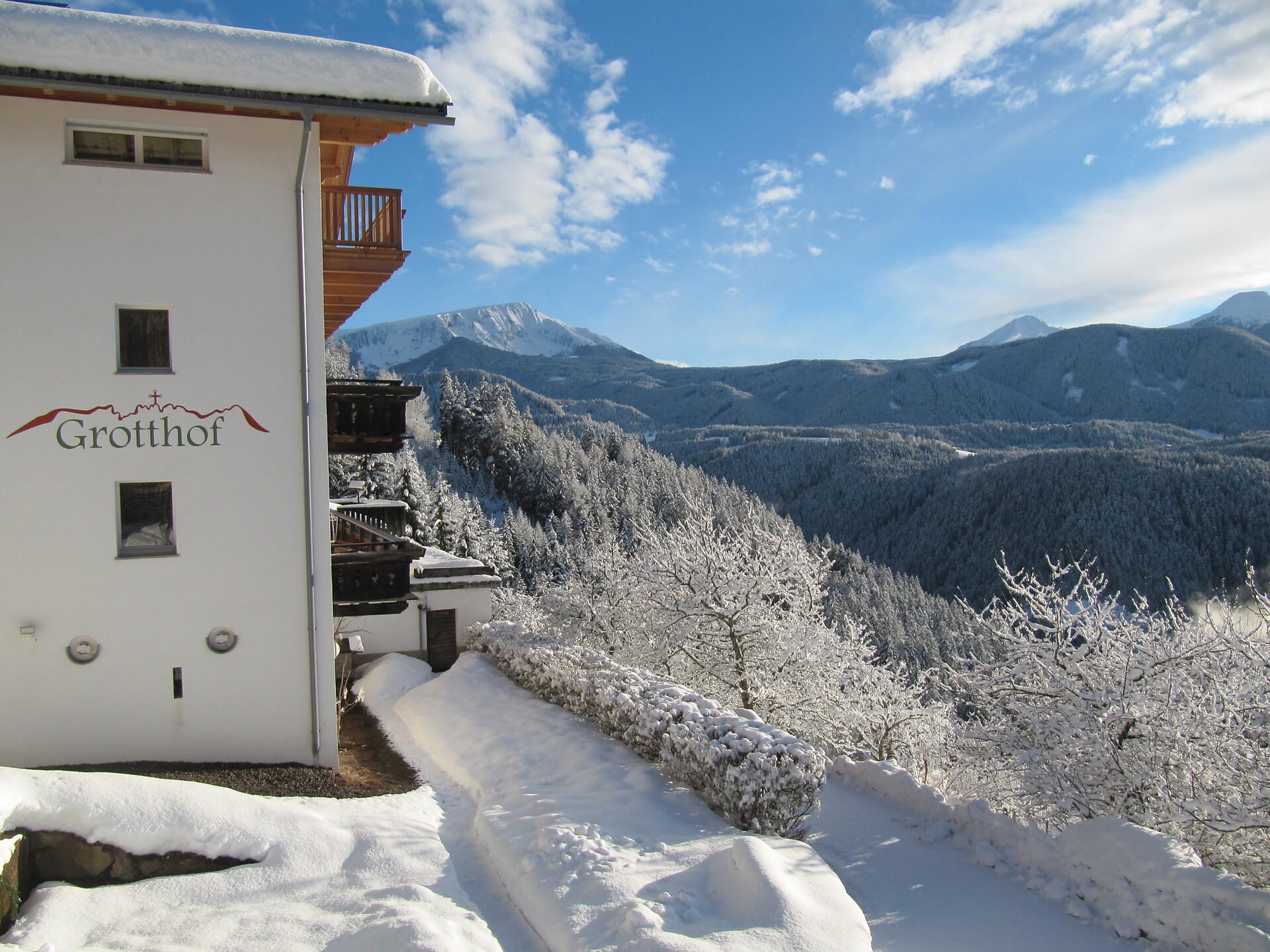 Agriturismo Grotthof inverno