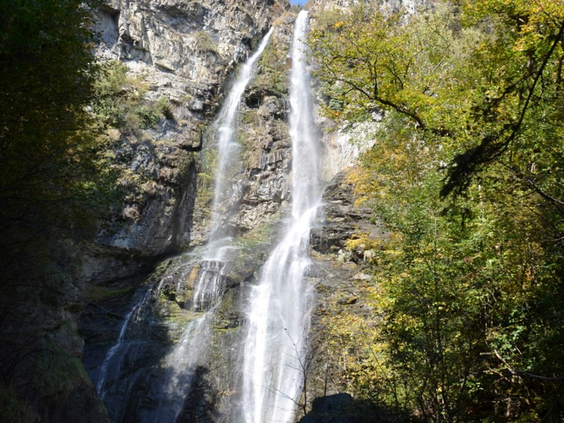 Wasserfall in Schrambach