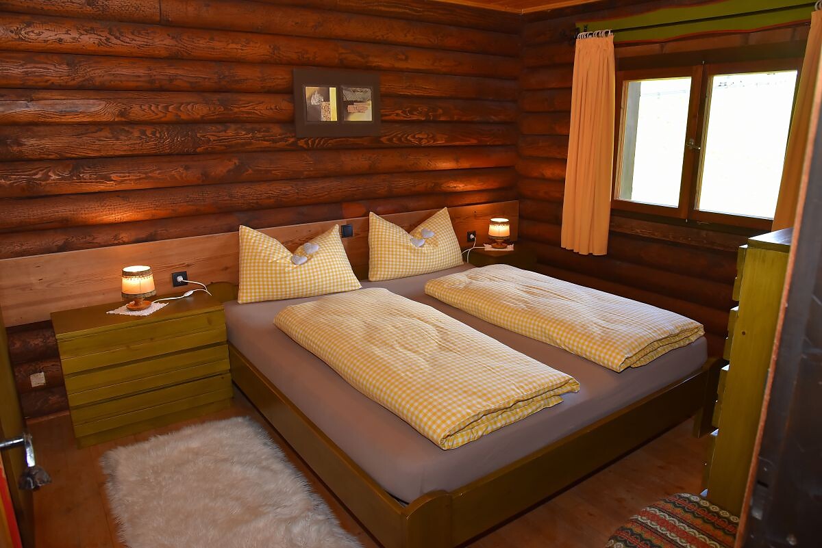 Berghütte Ahrntal_camera da letto