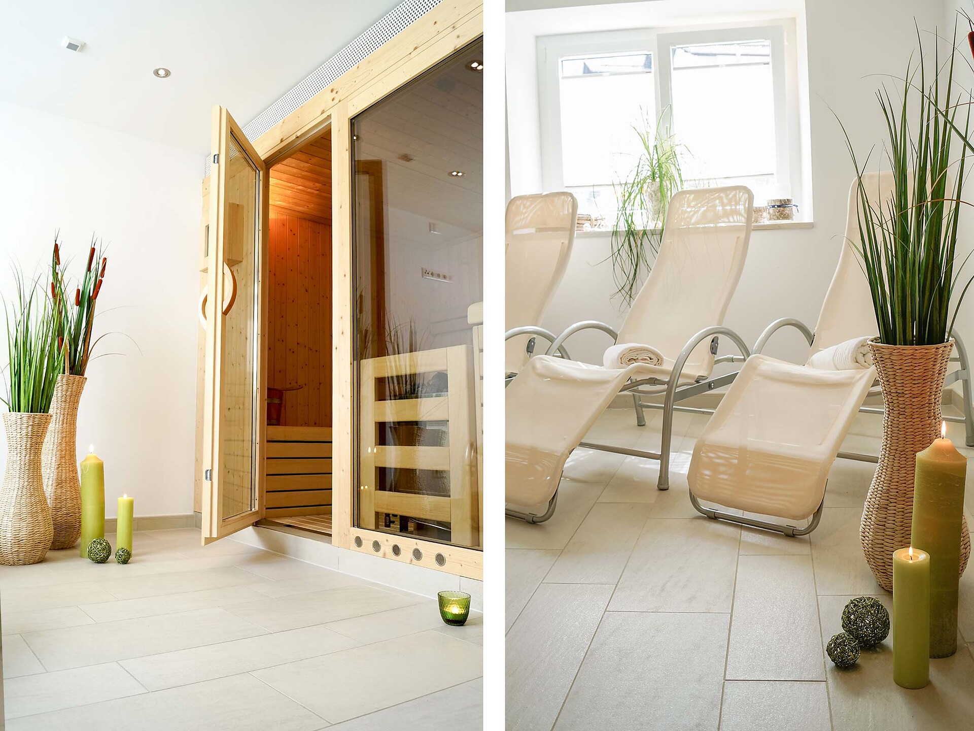 Wellnessbereich Sauna