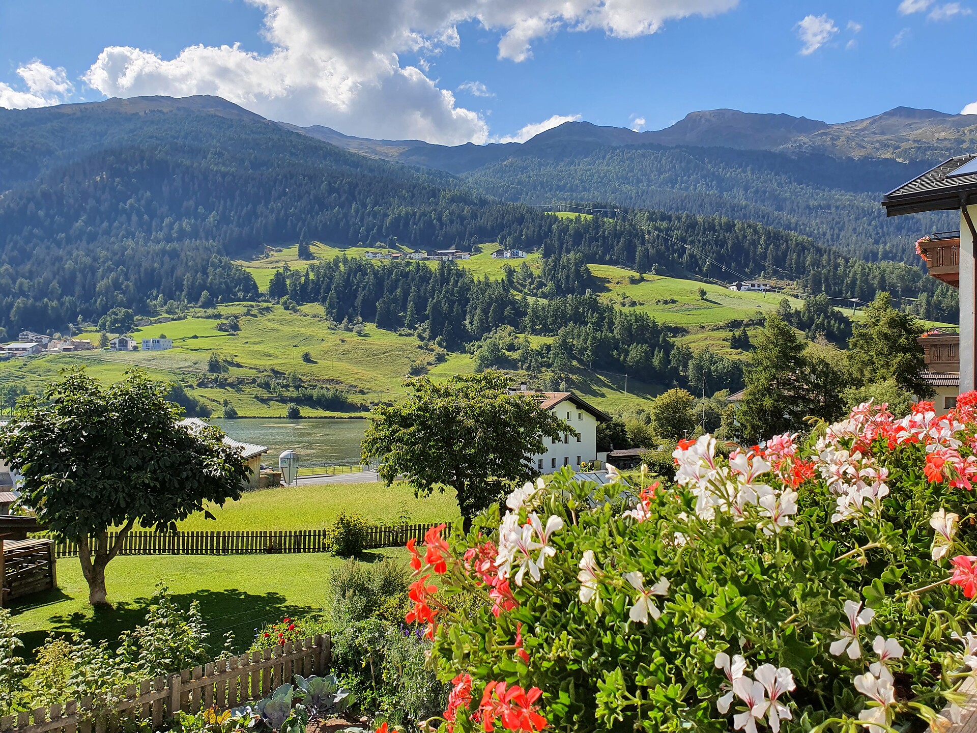 Haus Anna con vista sul lago di San Valentino