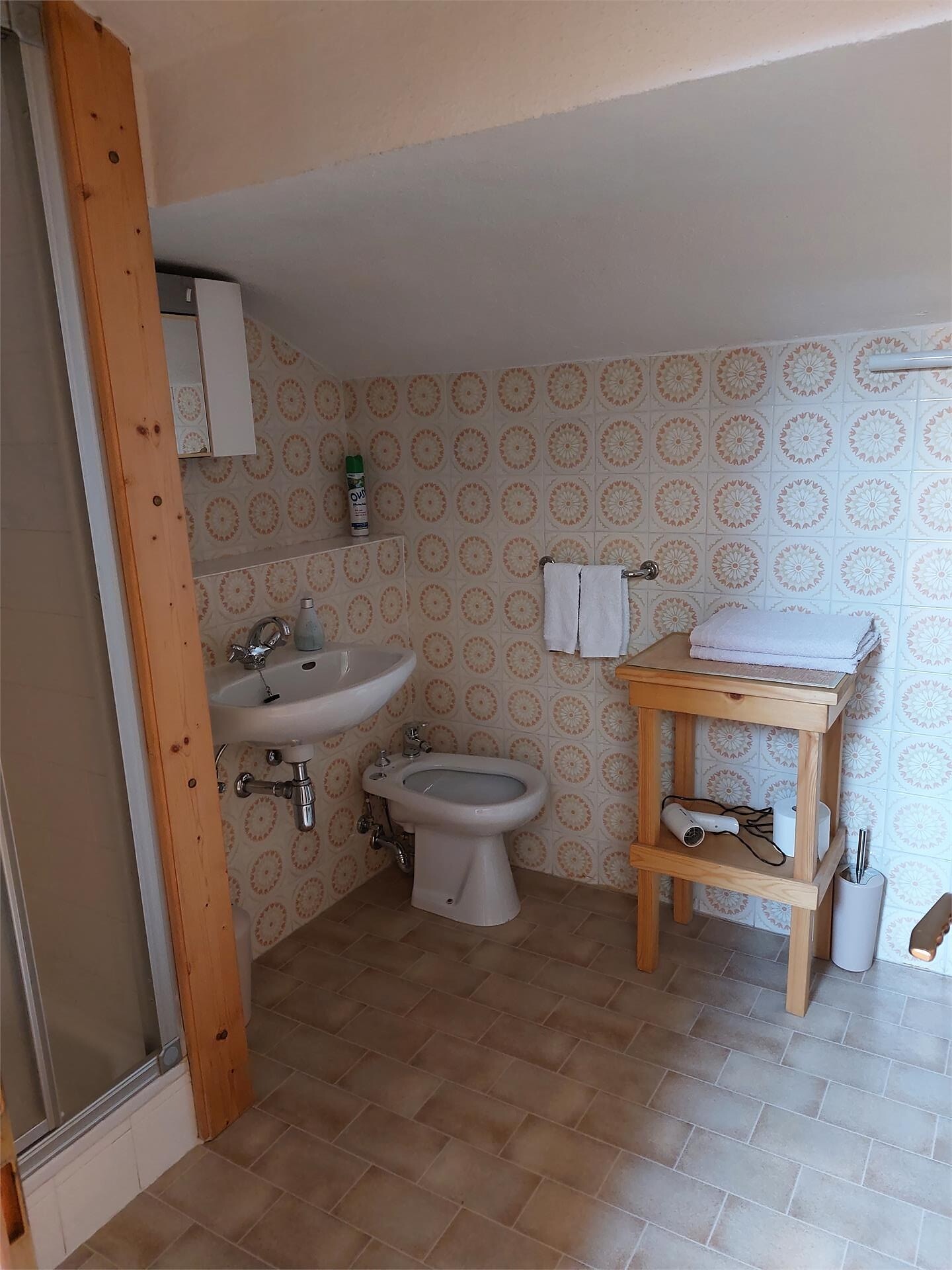 Bagno nel piccolo appartamento