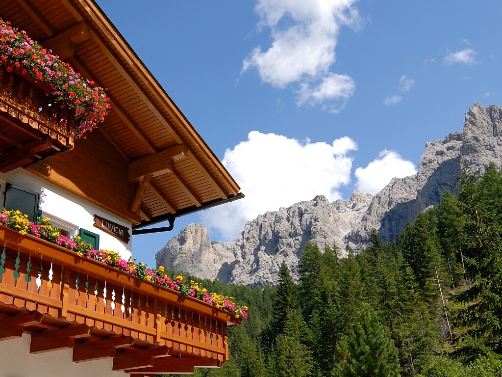 Vista del Gruppo di Sella