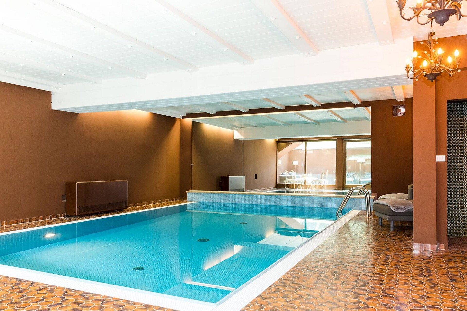 Hallenbad im Residence Mayr