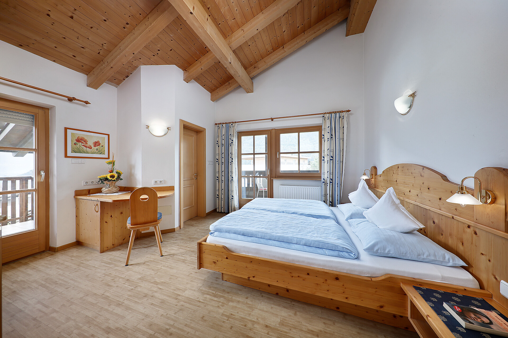 Wohnung Hirzer Schlafzimmer