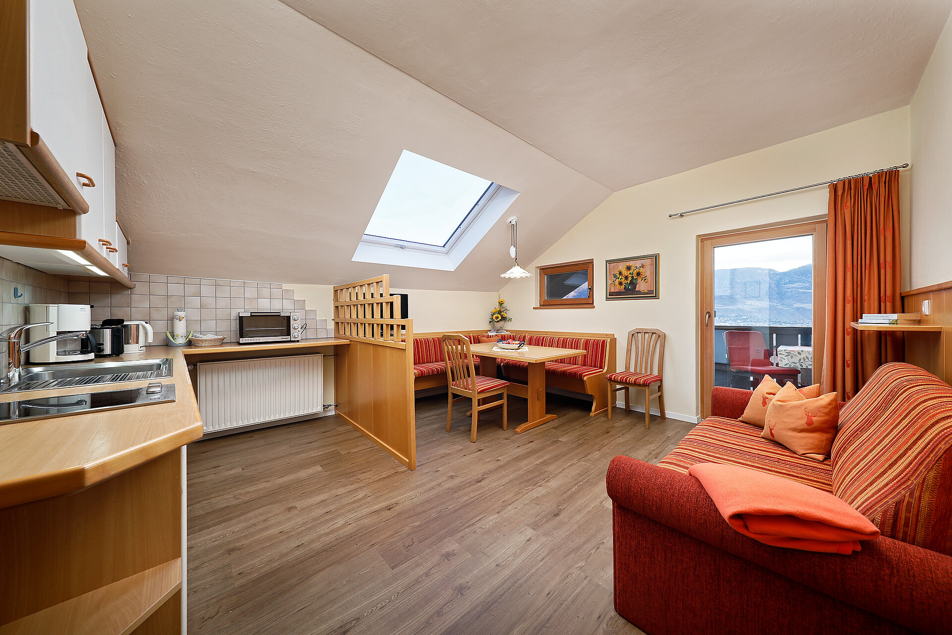 Wohnung Mutzspitz Wohnküche