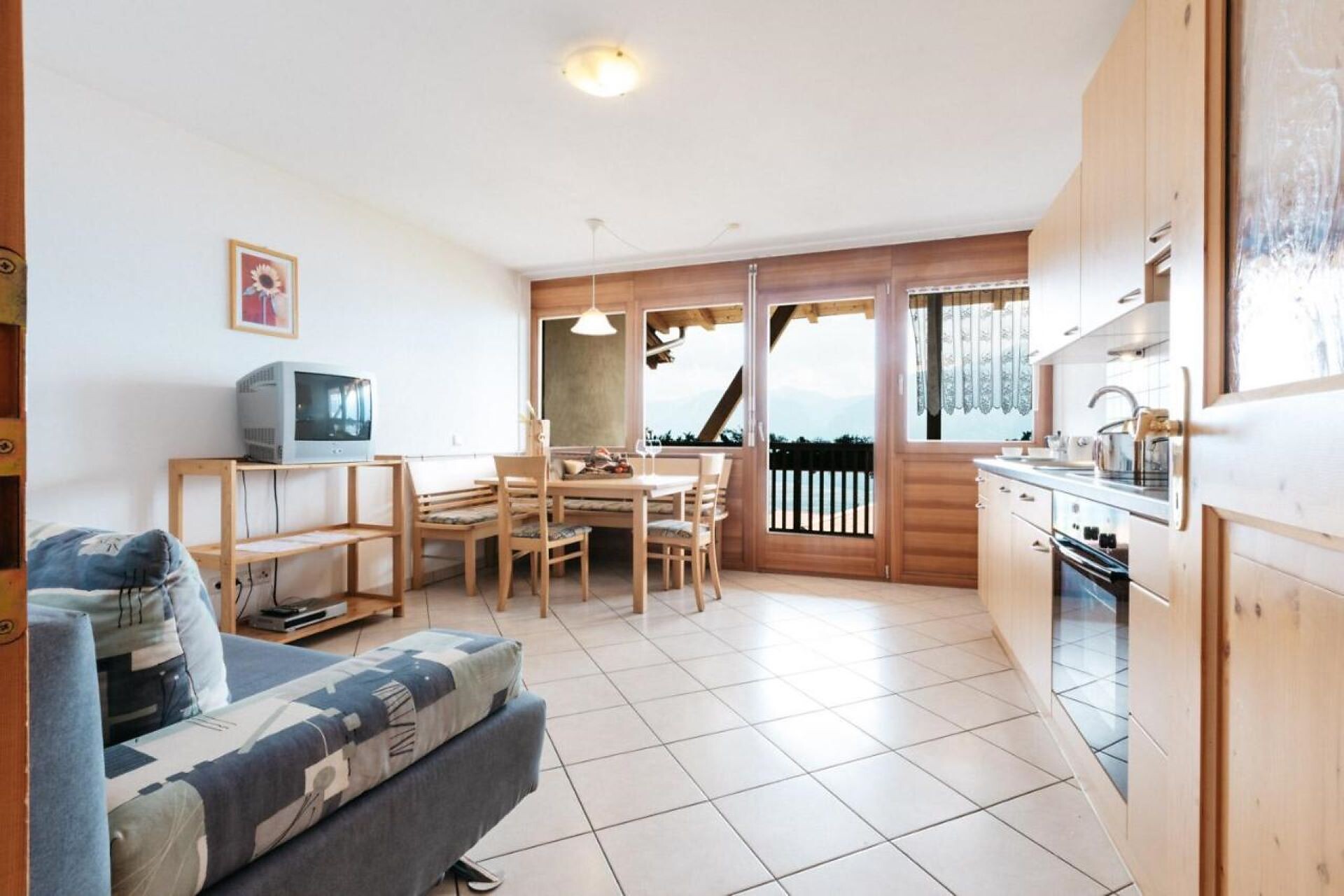 Wohnung mit Bergblick