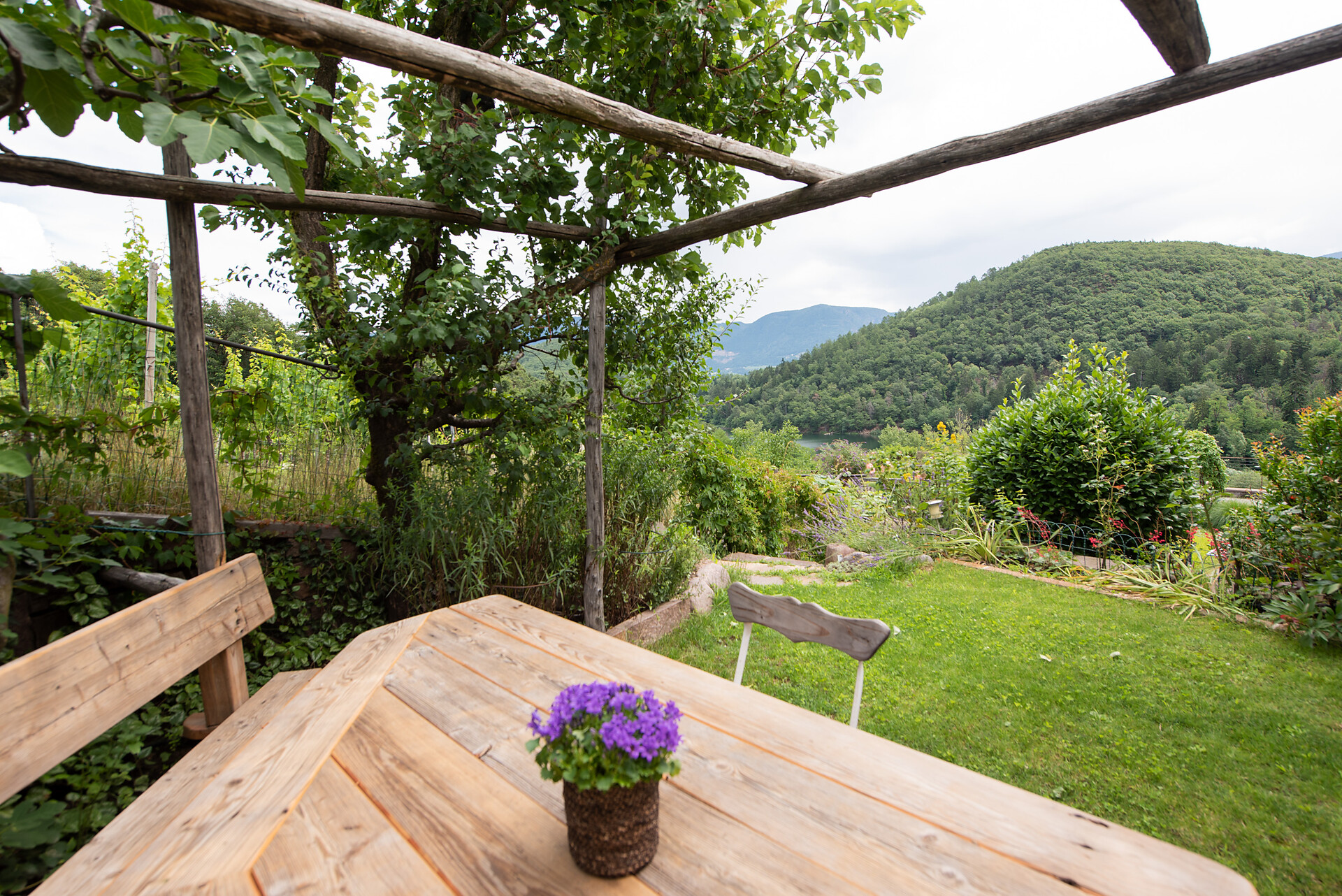 Sitzecke Gartenwohnung
