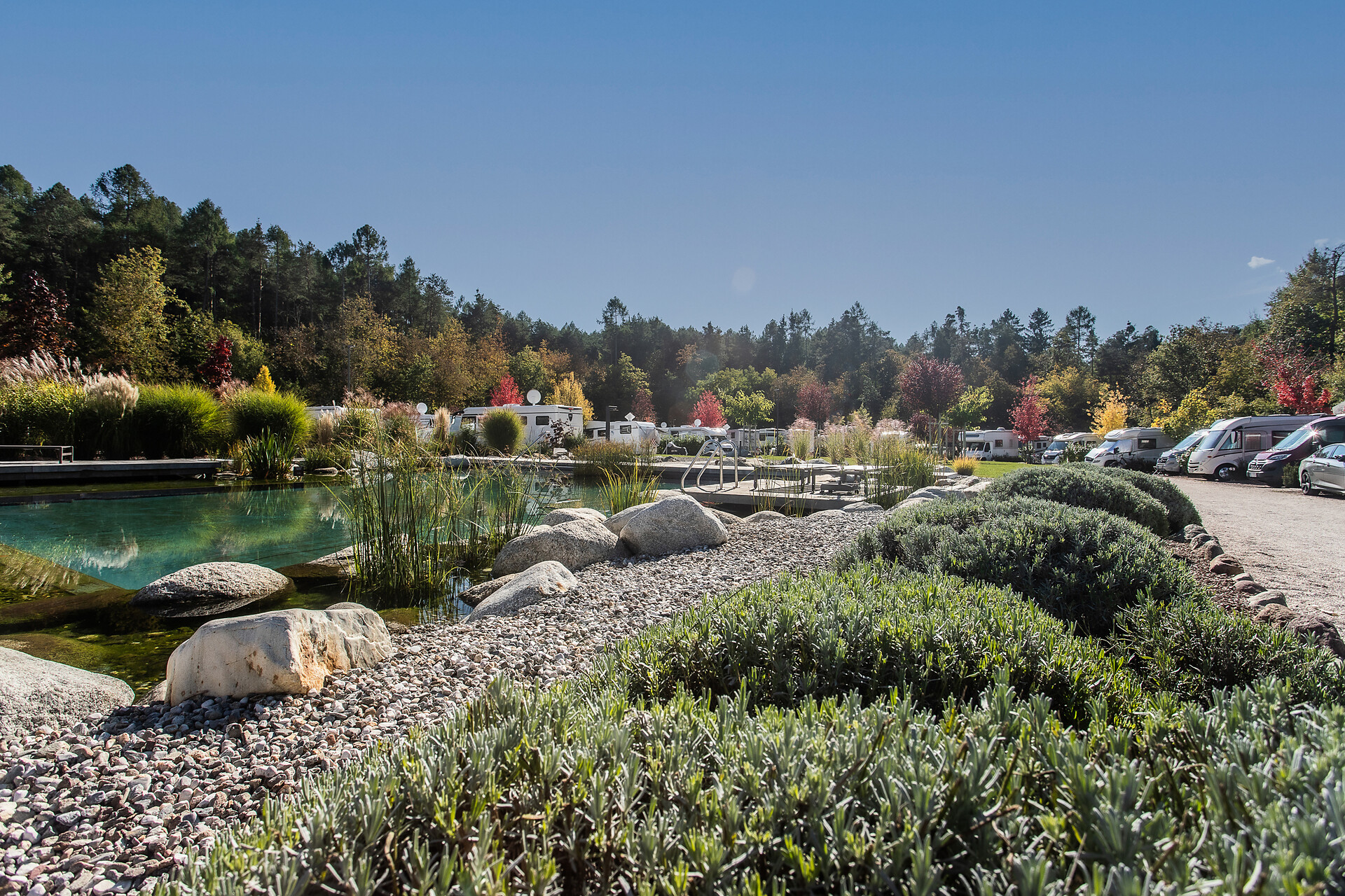 Bathing pond
