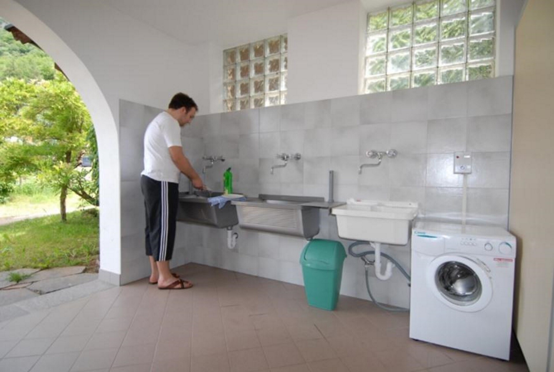 wash