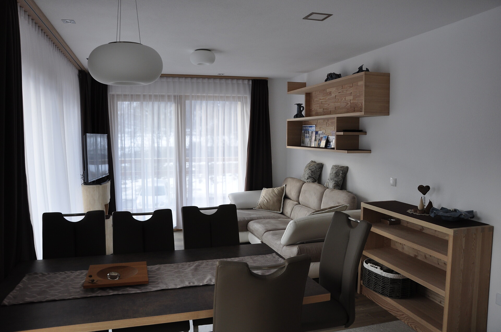 Appartement Reisnock Wohnbereich