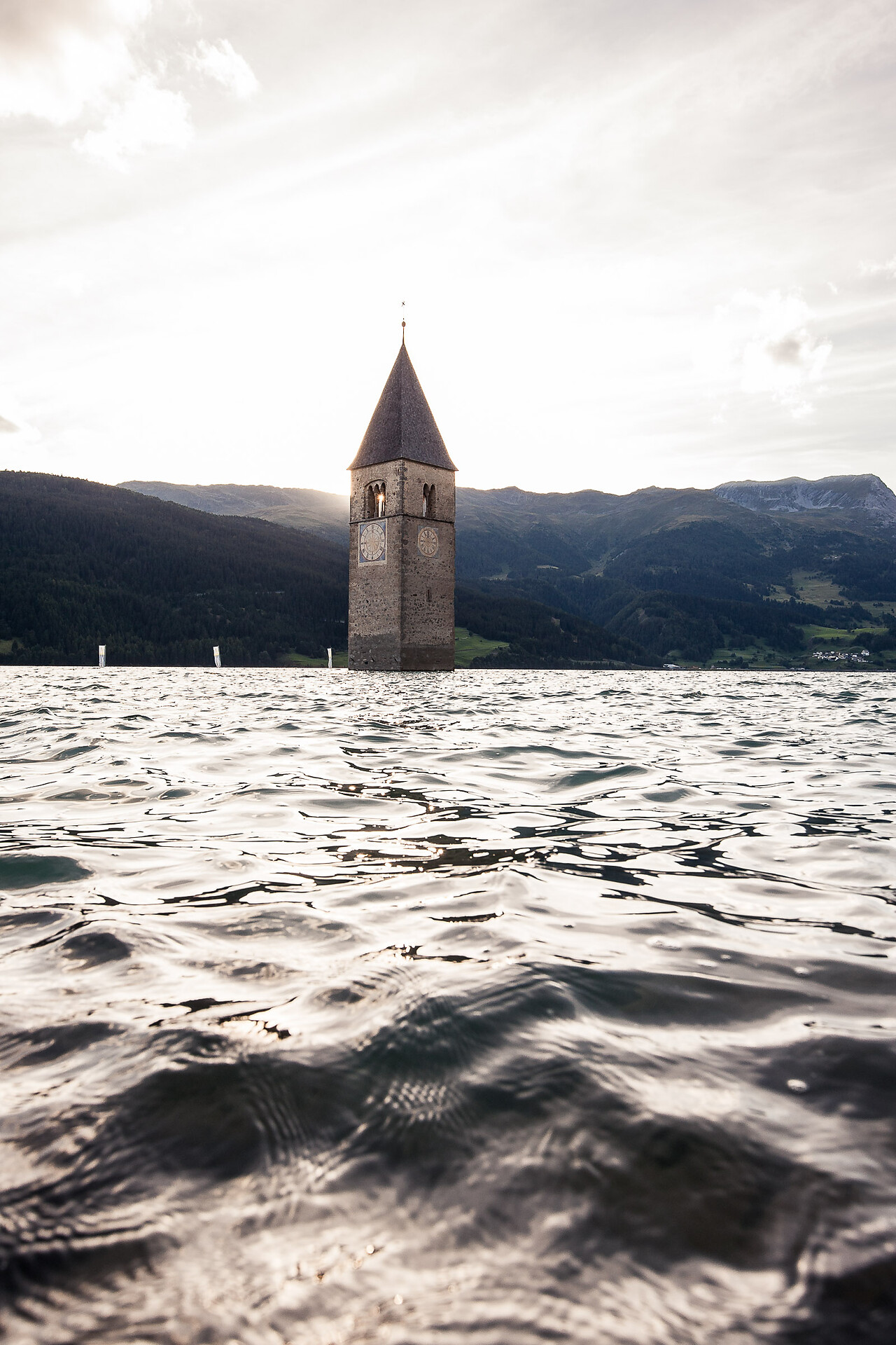 Der Turm im Reschensee