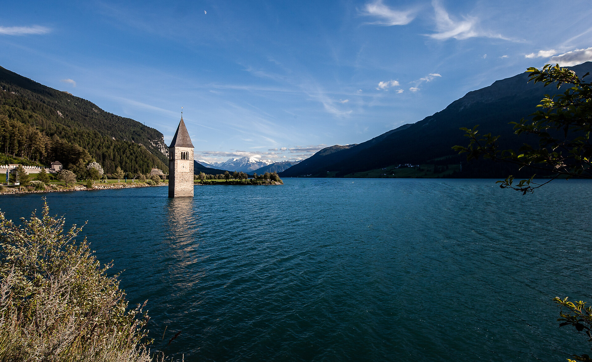 Der Turm im Reschensee