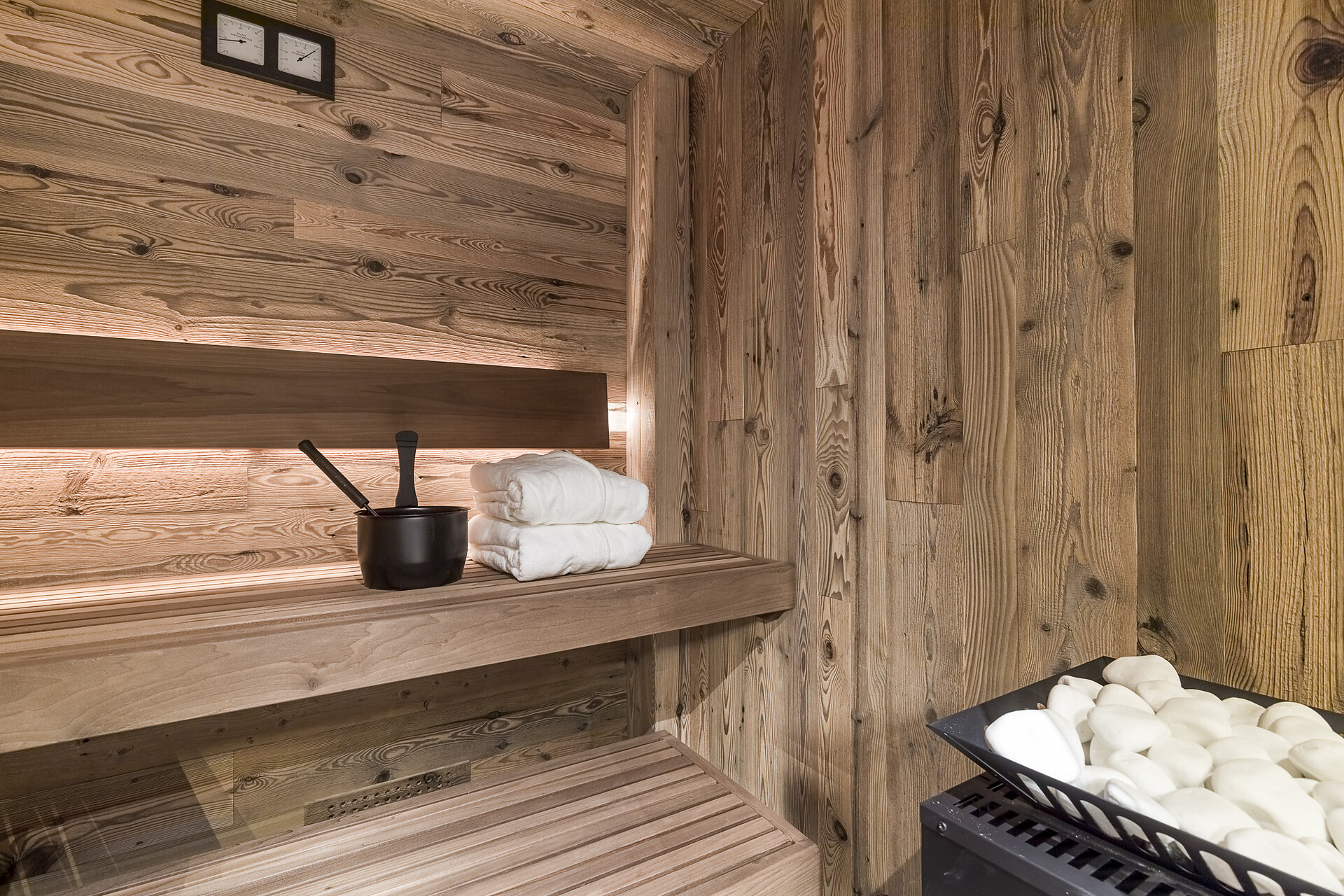 Sauna internal
