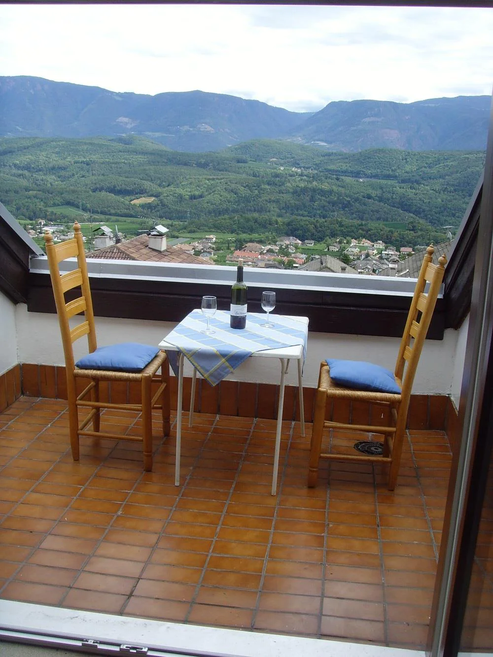 Terrazza sul tetto Caldaro/S. Nicolò Caldaro sulla Strada del Vino 11 suedtirol.info