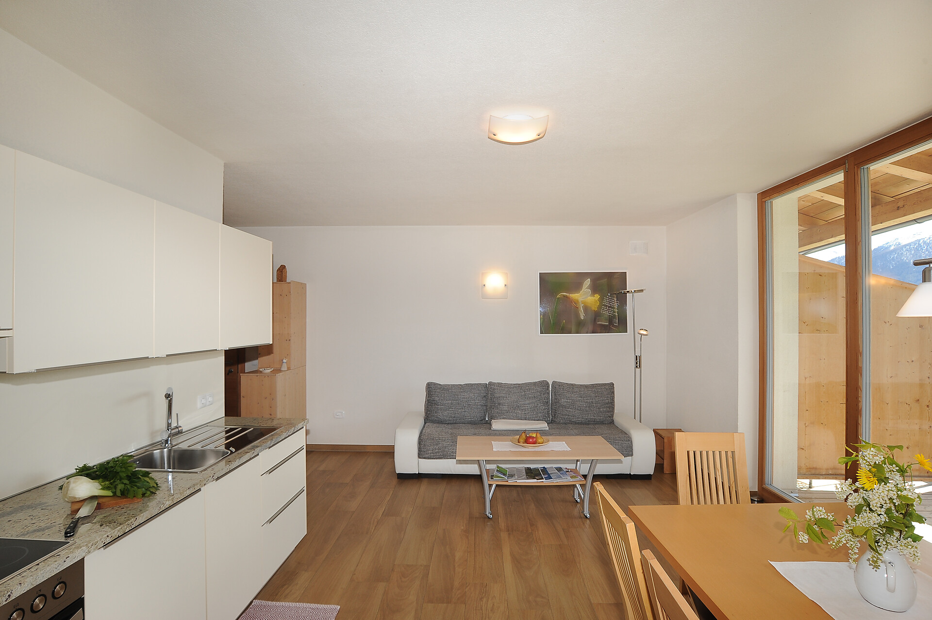 Kitchen holiday flat "Malettes"