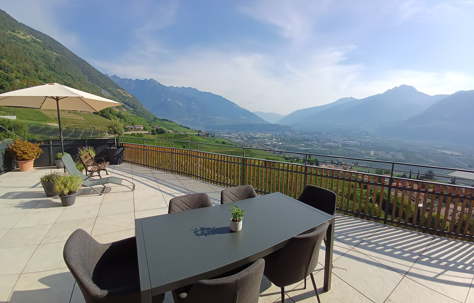Mutspitze Terrasse