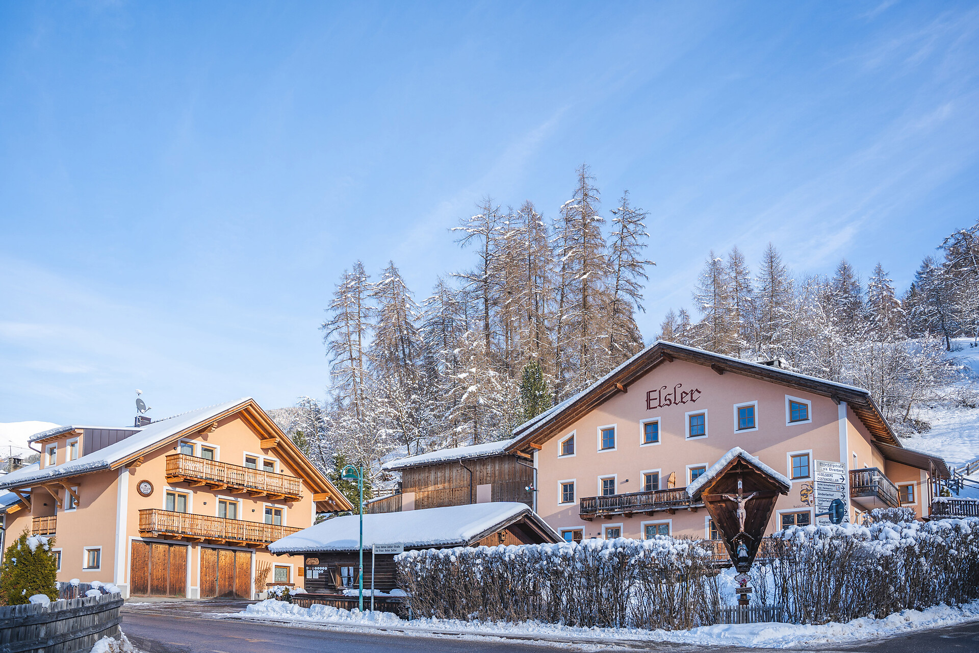 Elslerhof Dobbiaco Farm holidays winter