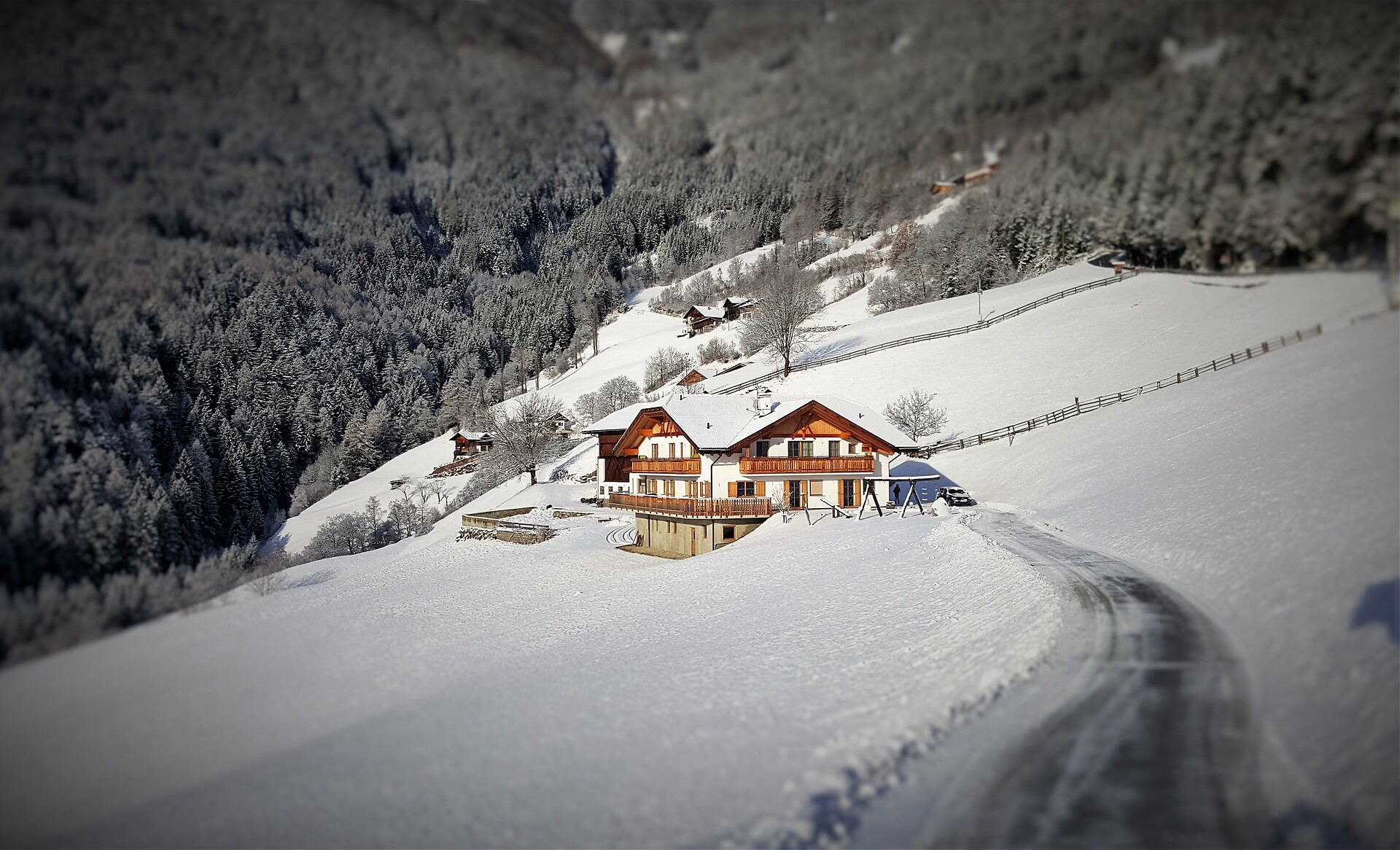Egarterhof in inverno