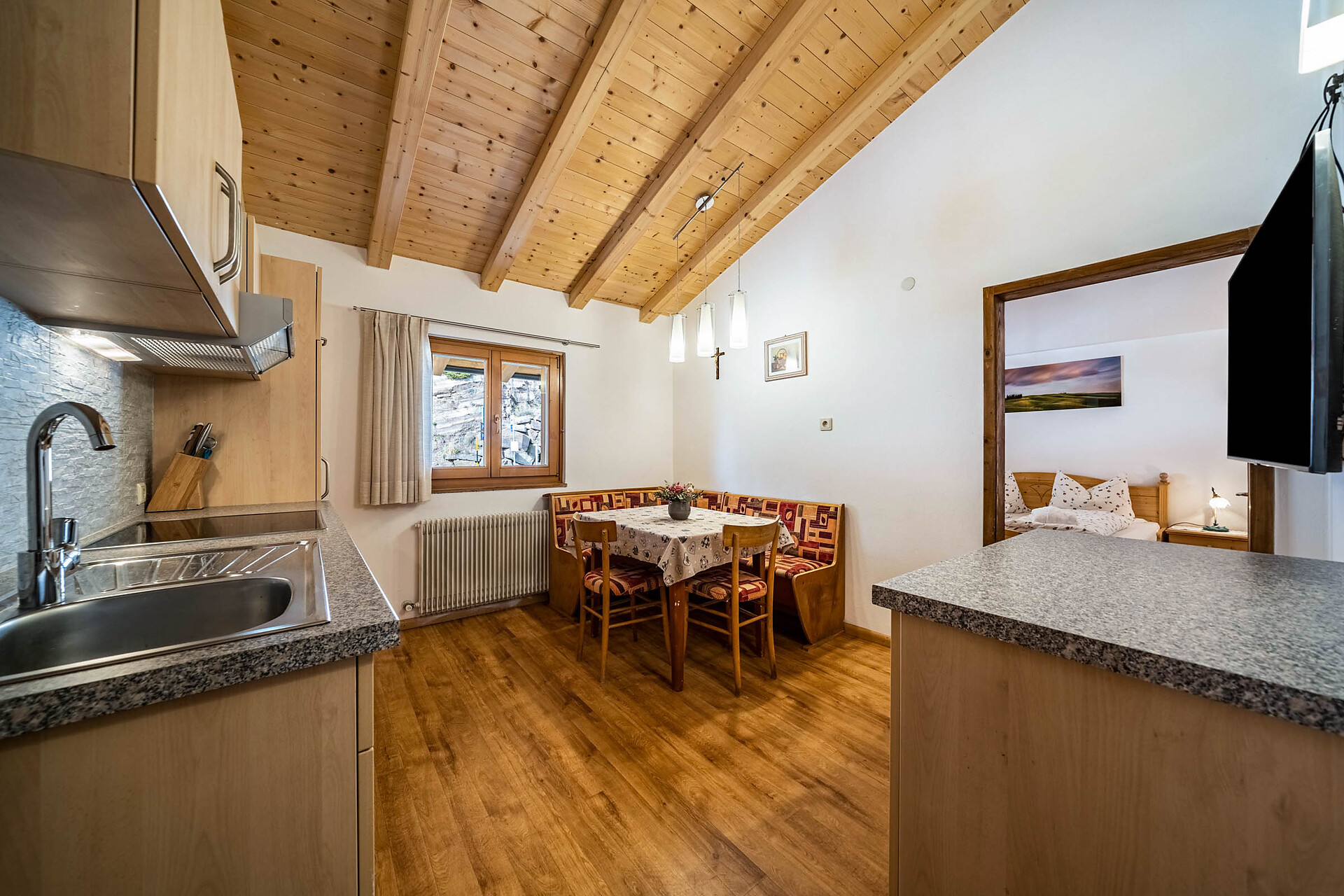 Cozy kitchen in the apartment Family paradise