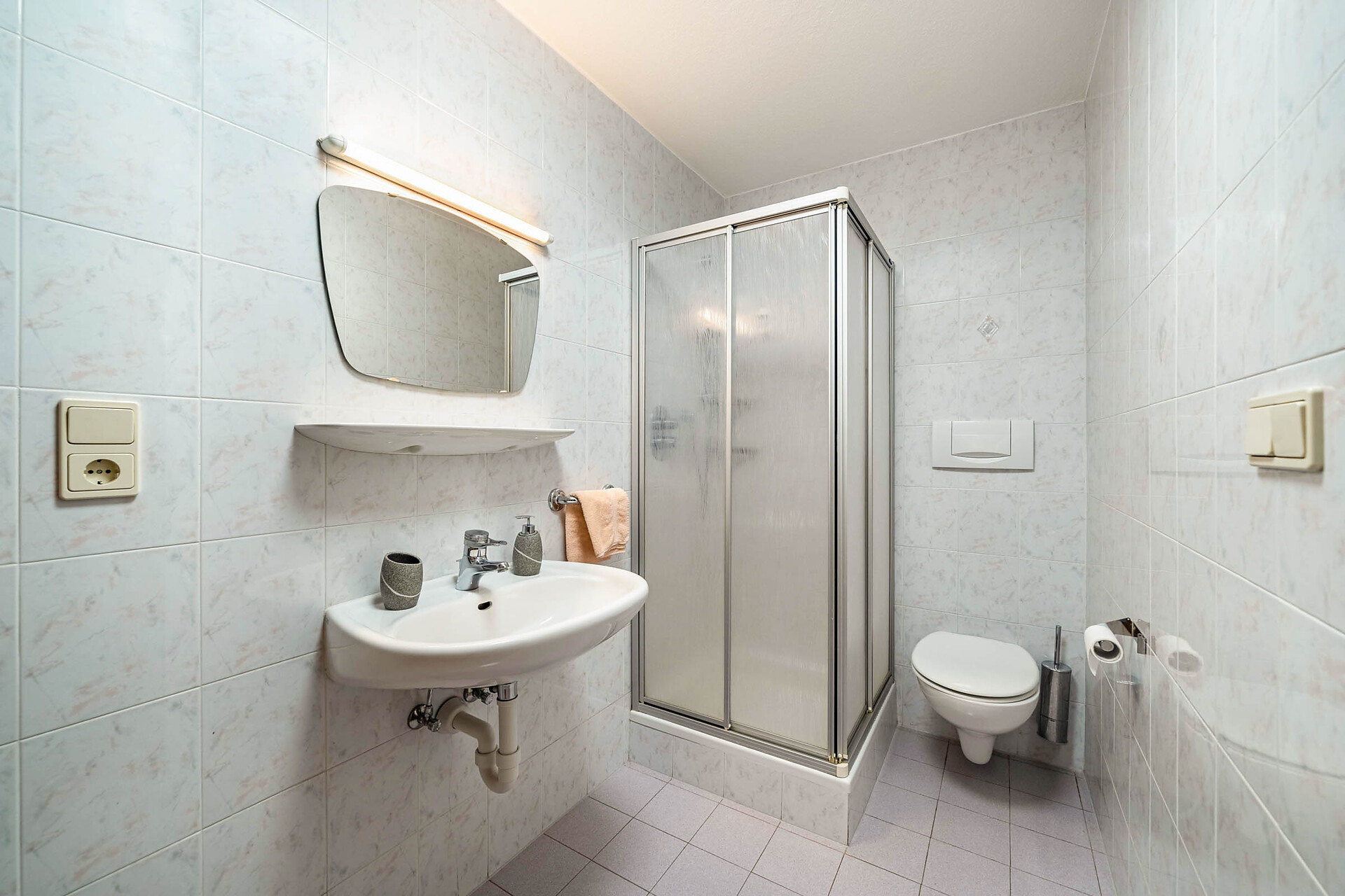 Bathroom in the apartment Family paradise