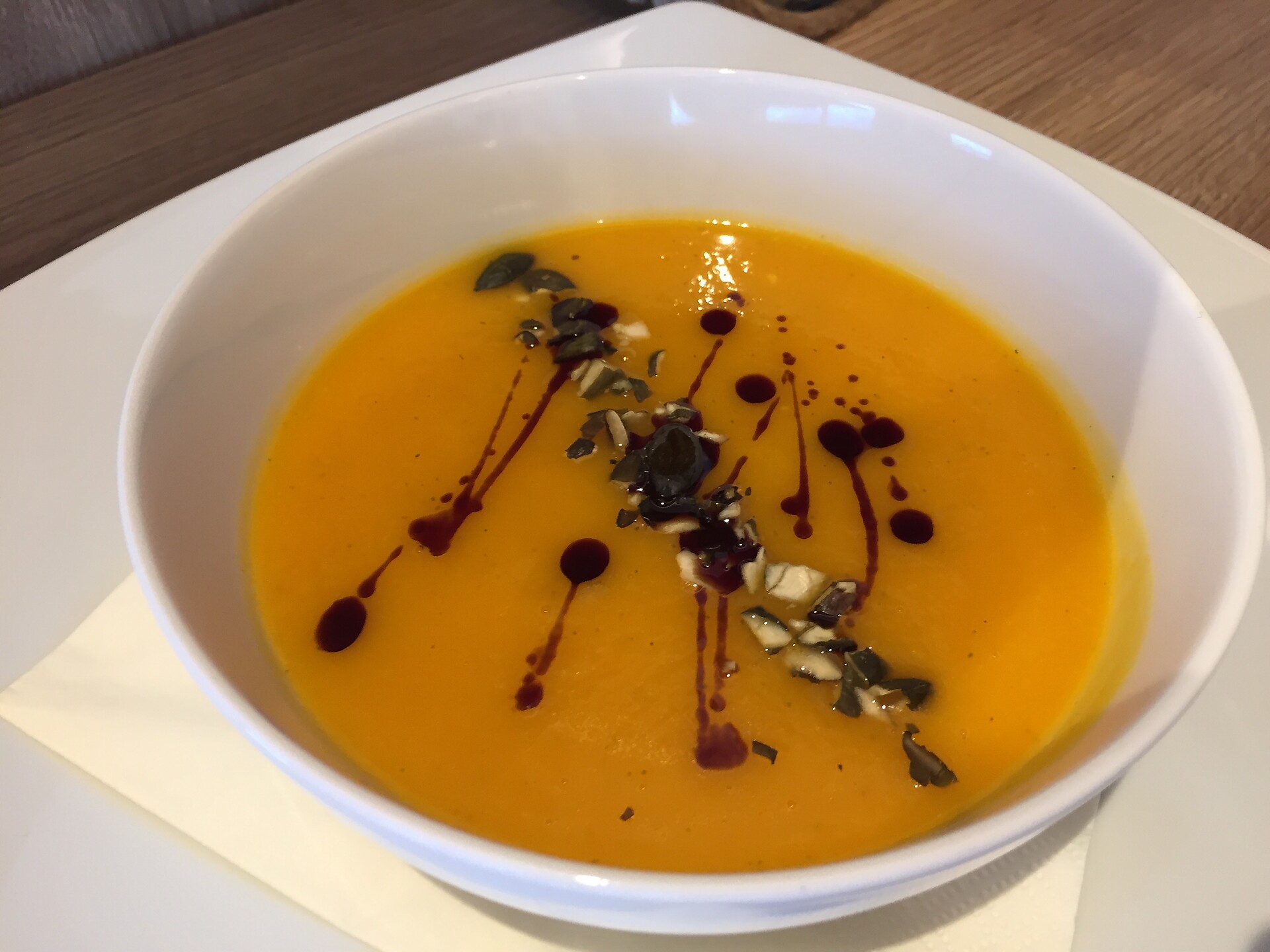 Kürbiscremsuppe