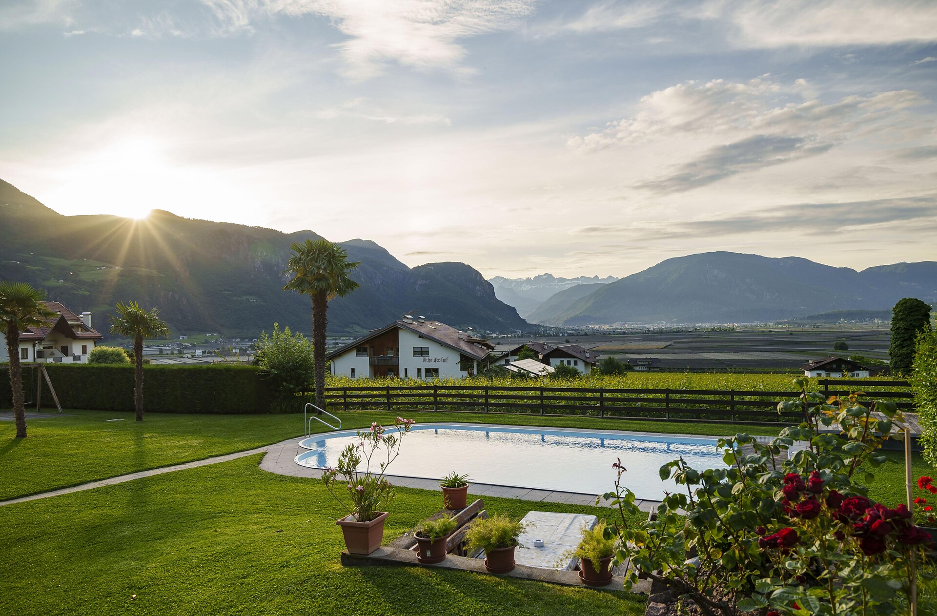 swimming pool with a view