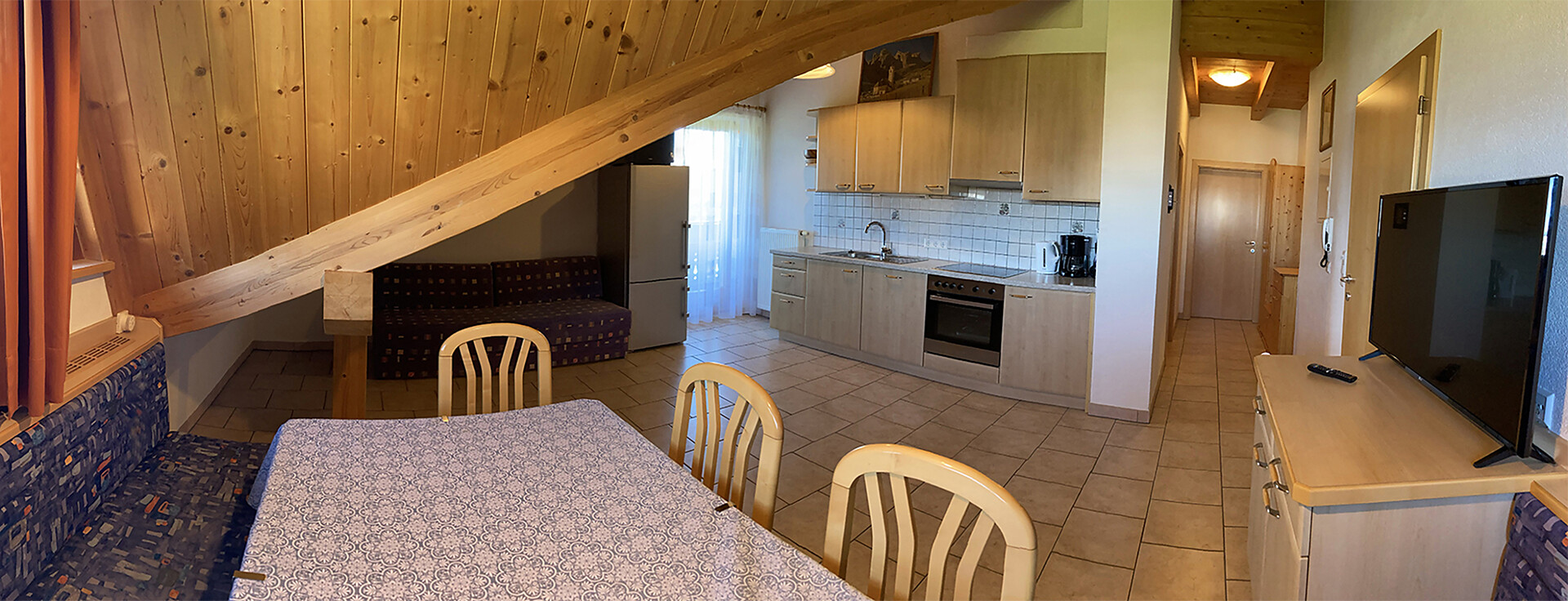 Appartement 4: Wohnküche