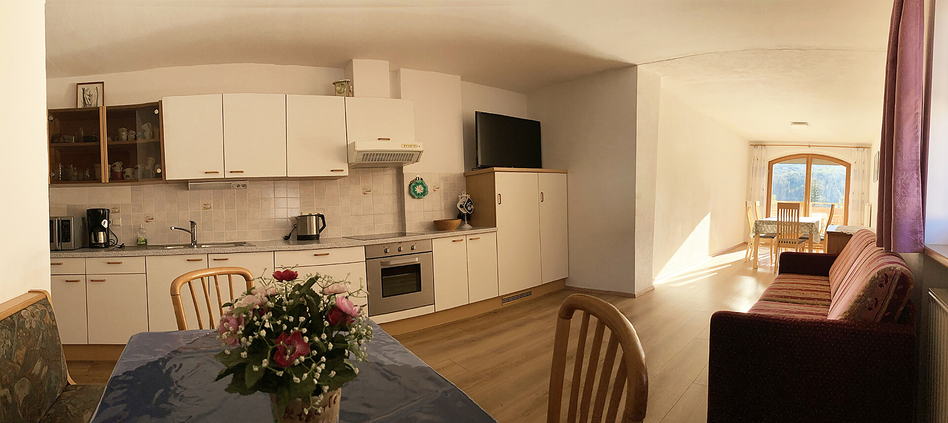Appartement 3: Wohnküche