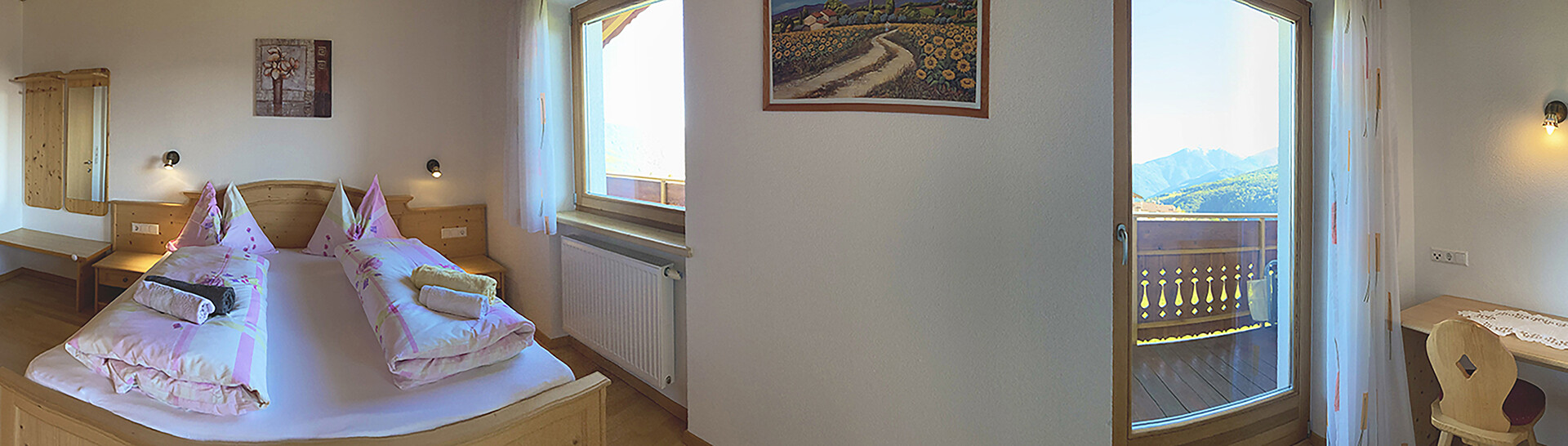 Appartement 4: Doppelbettzimmer