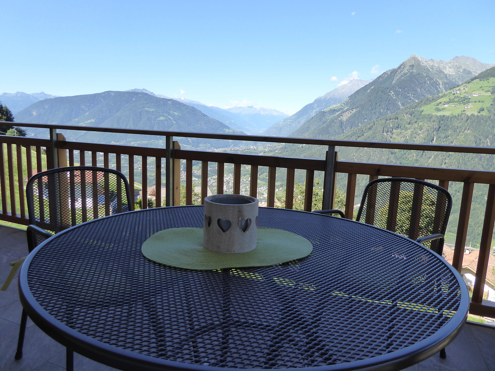 Terrasse mit Ausblick
